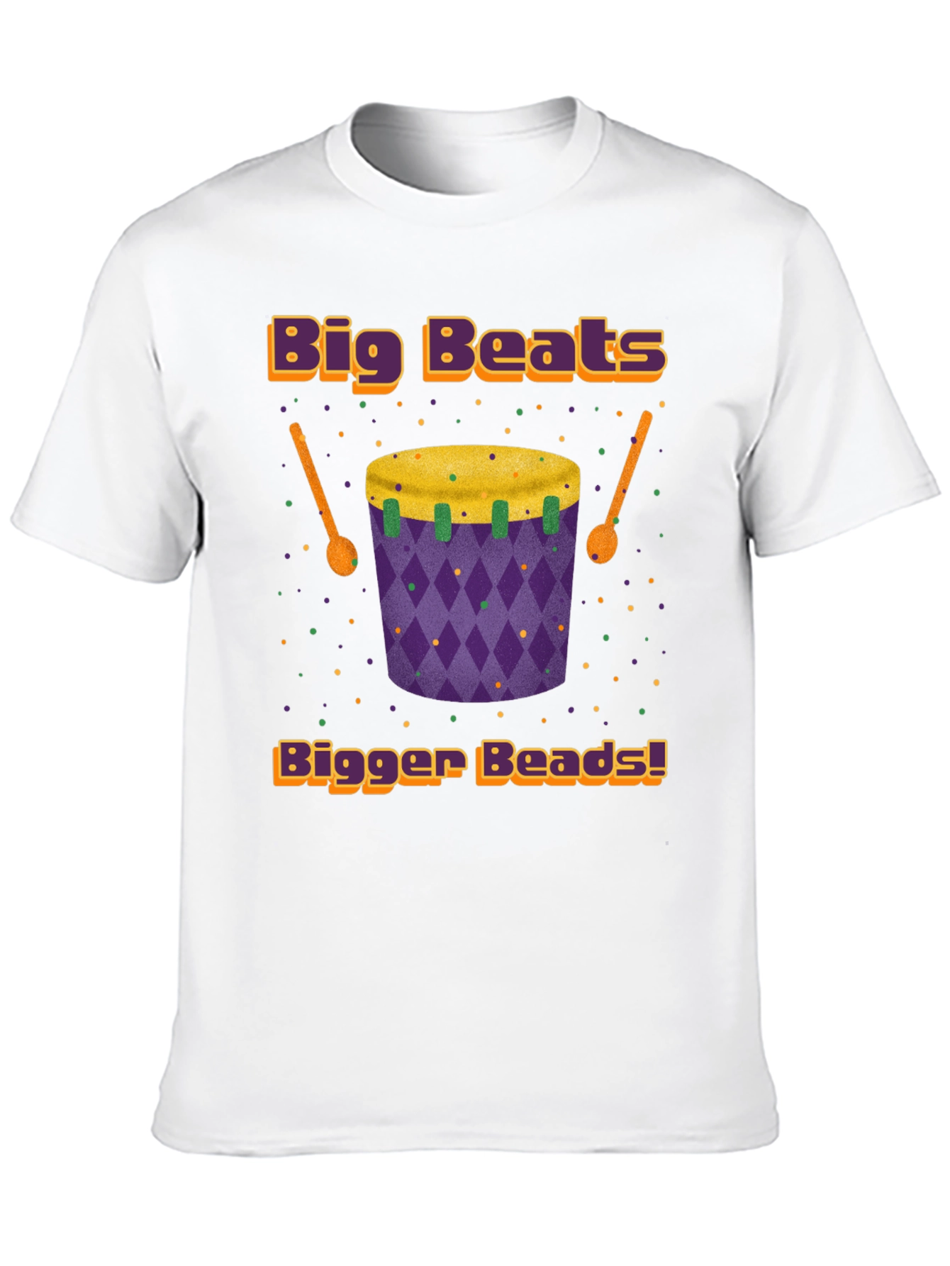 Big Beats Bigger Beads Graphic T-Shirt