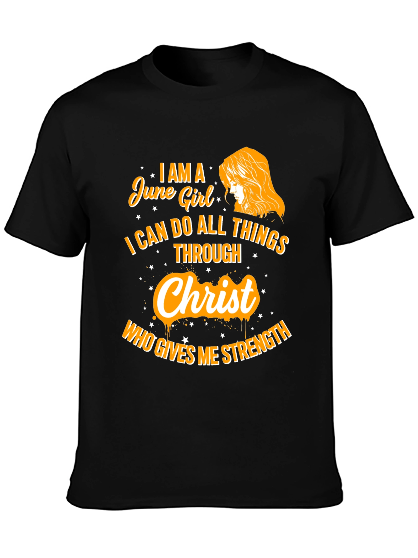 June Girl Christian T-Shirt - Faith-Based Tee