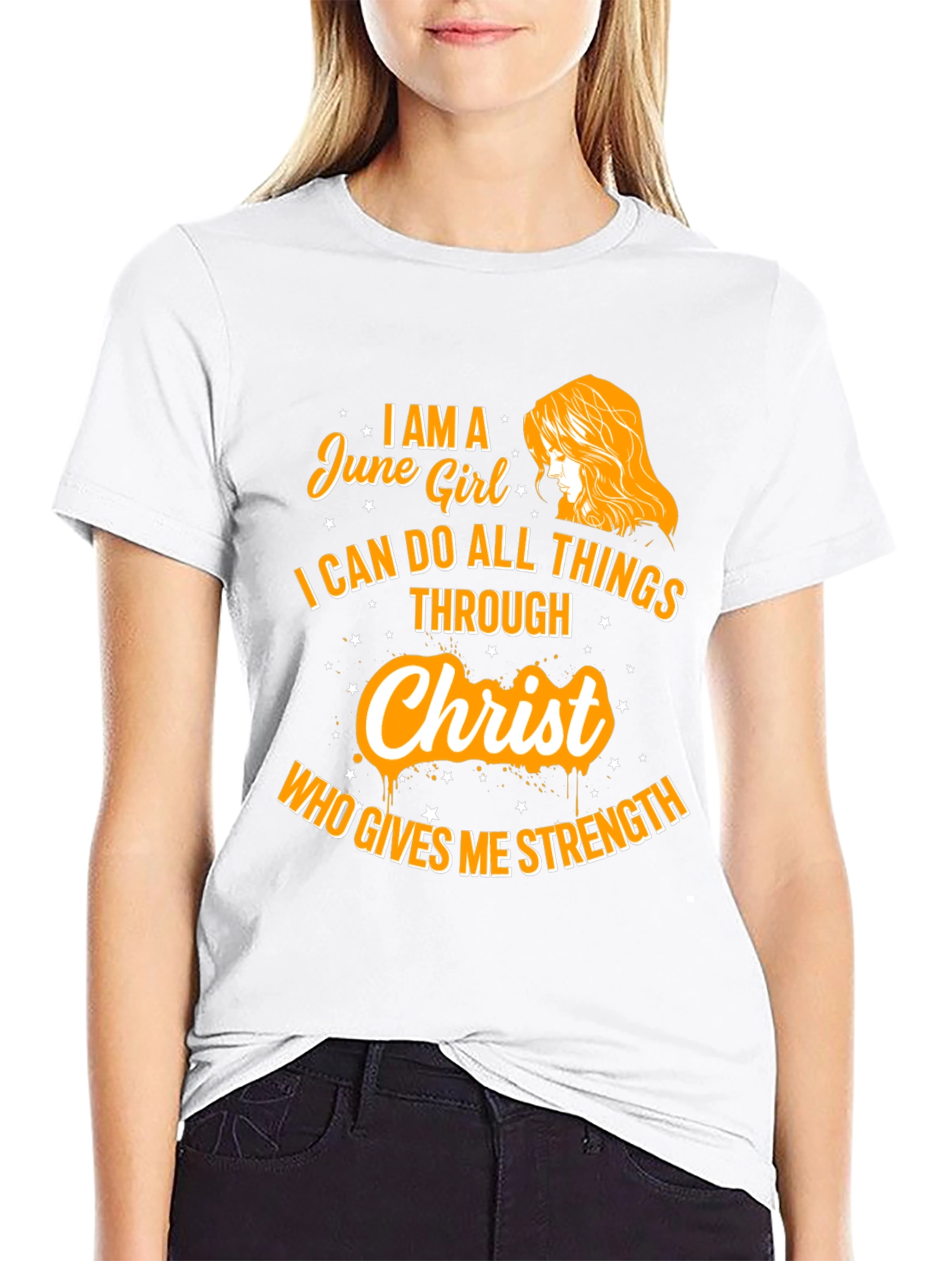 June Girl Christian T-Shirt - Faith-Based Tee