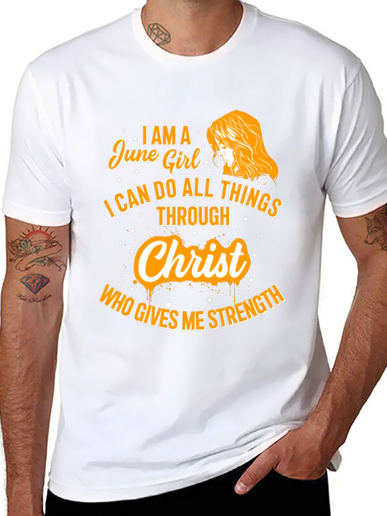June Girl Christian T-Shirt - Faith-Based Tee