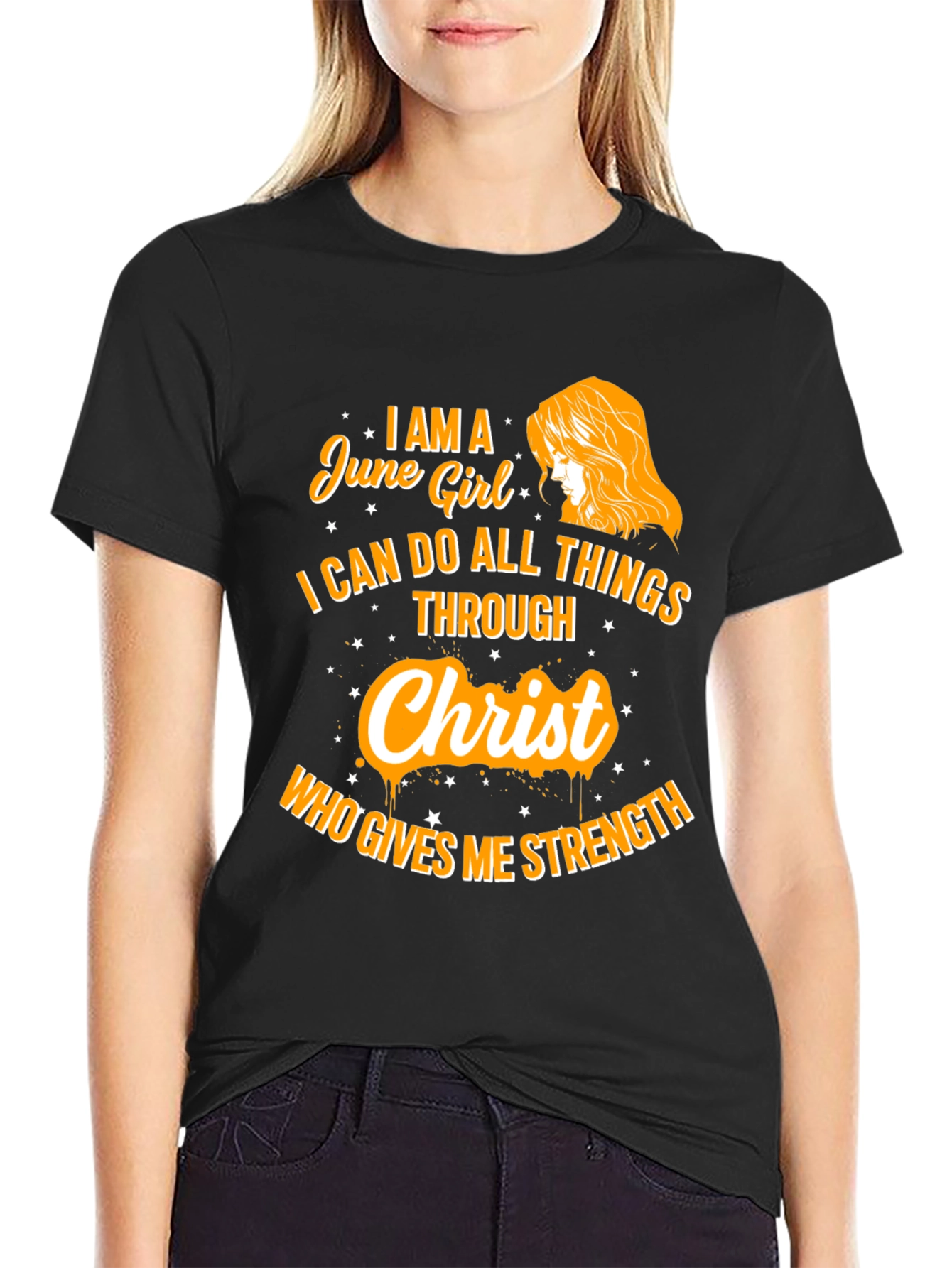June Girl Christian T-Shirt - Faith-Based Tee