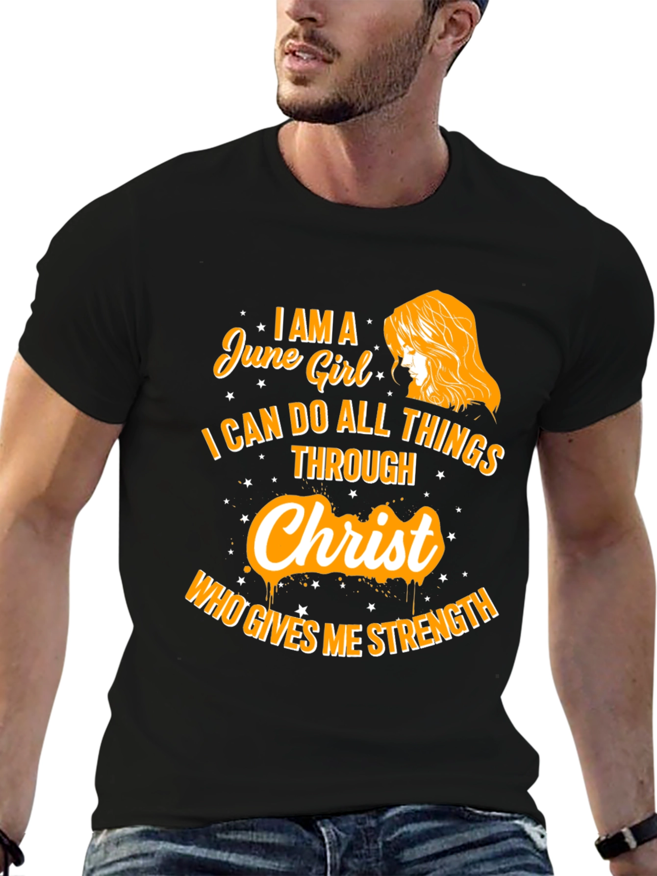 June Girl Christian T-Shirt - Faith-Based Tee