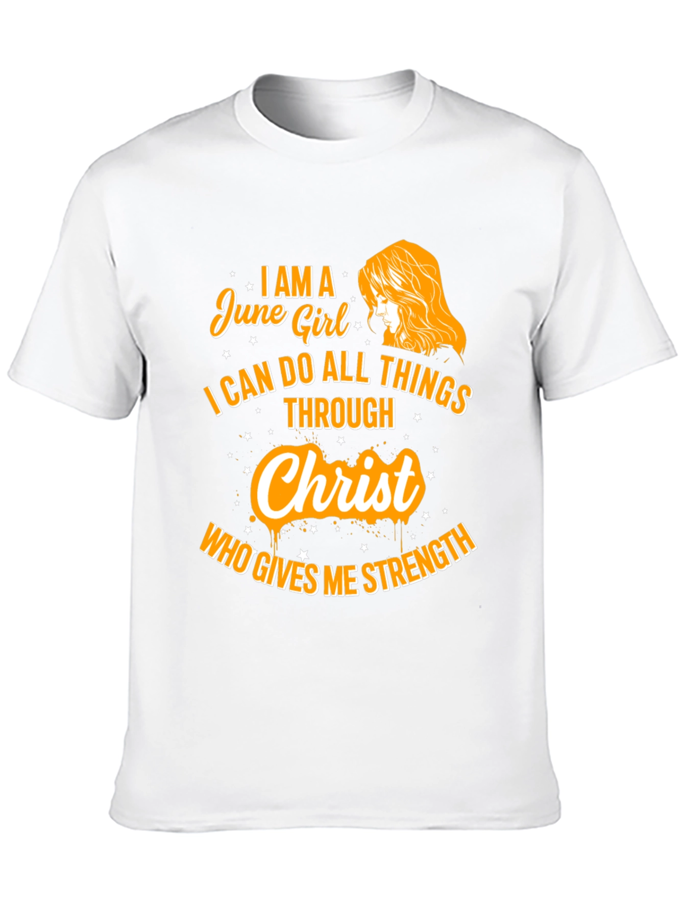 June Girl Christian T-Shirt - Faith-Based Tee
