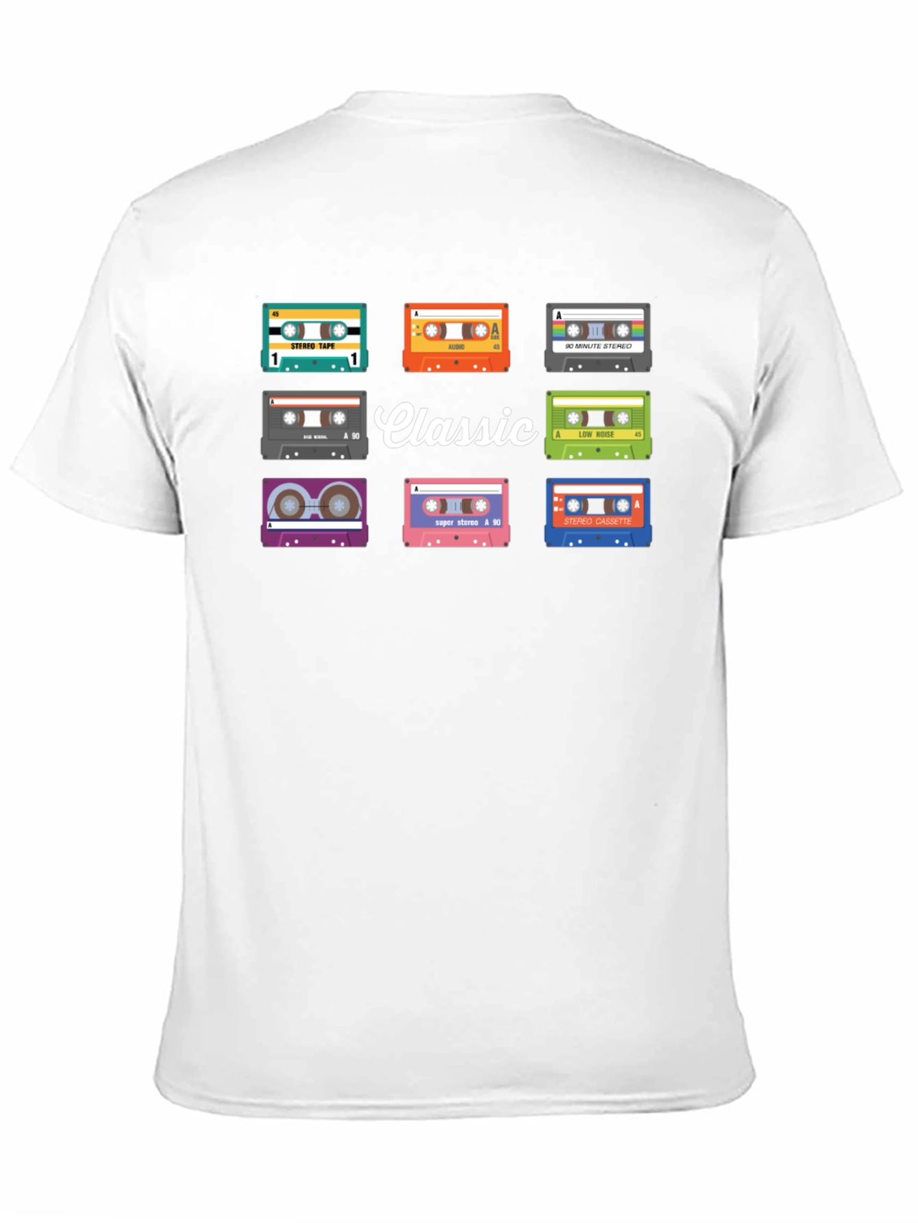 Classic Cassette Tape Graphic Tee