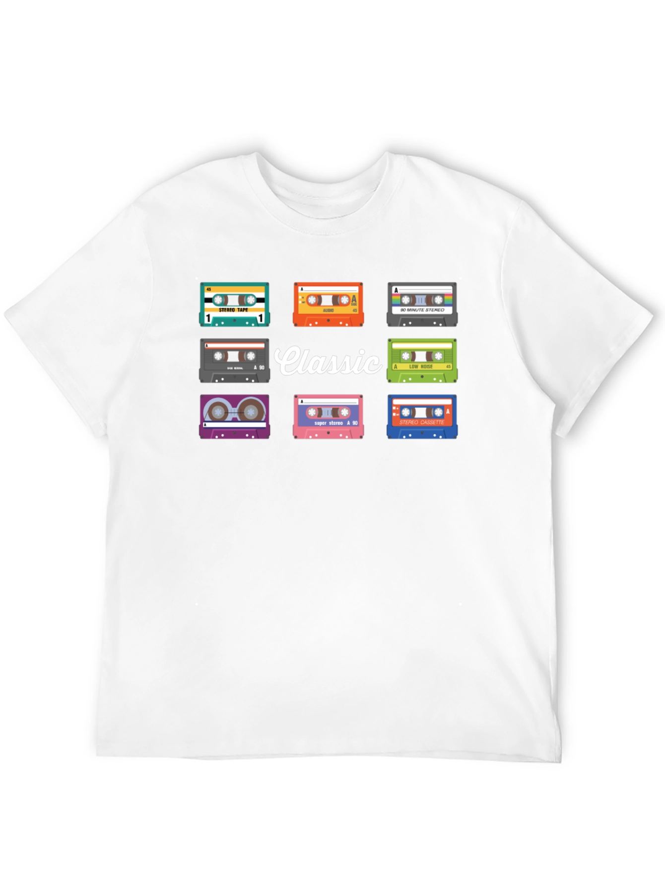 Classic Cassette Tape Graphic Tee