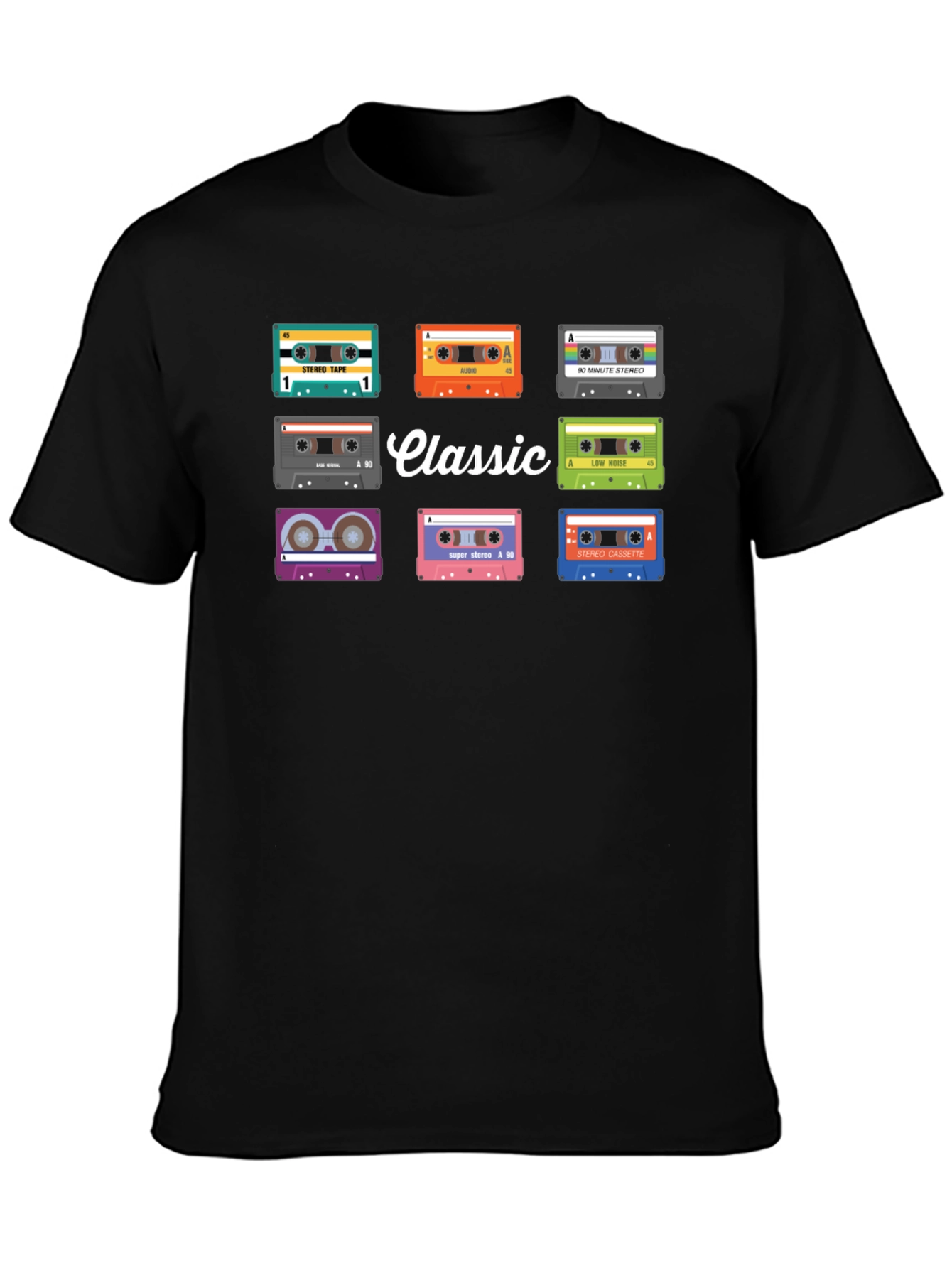 Classic Cassette Tape Graphic Tee