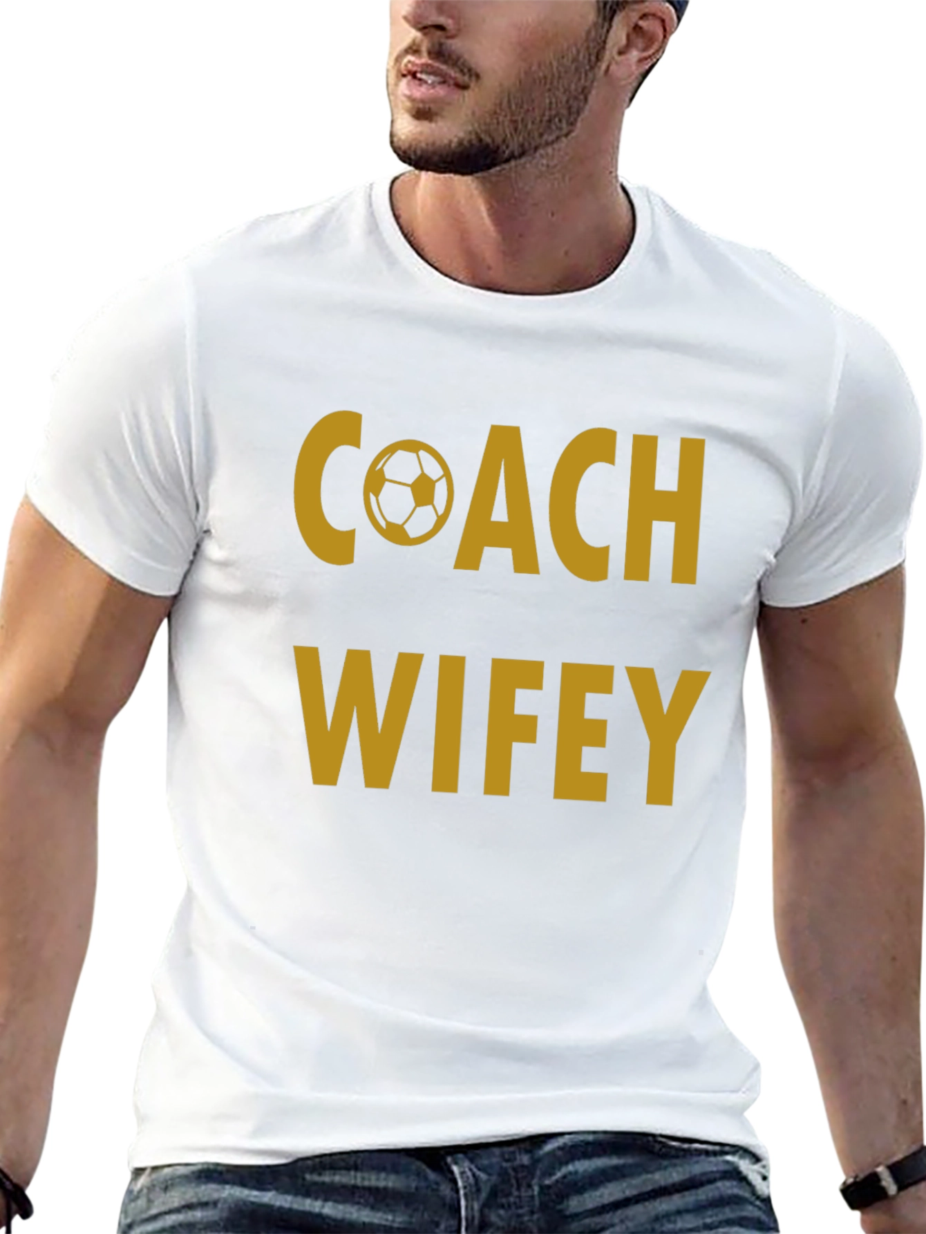 Coach Wifey Graphic Tee - Soccer Mom Shirt
