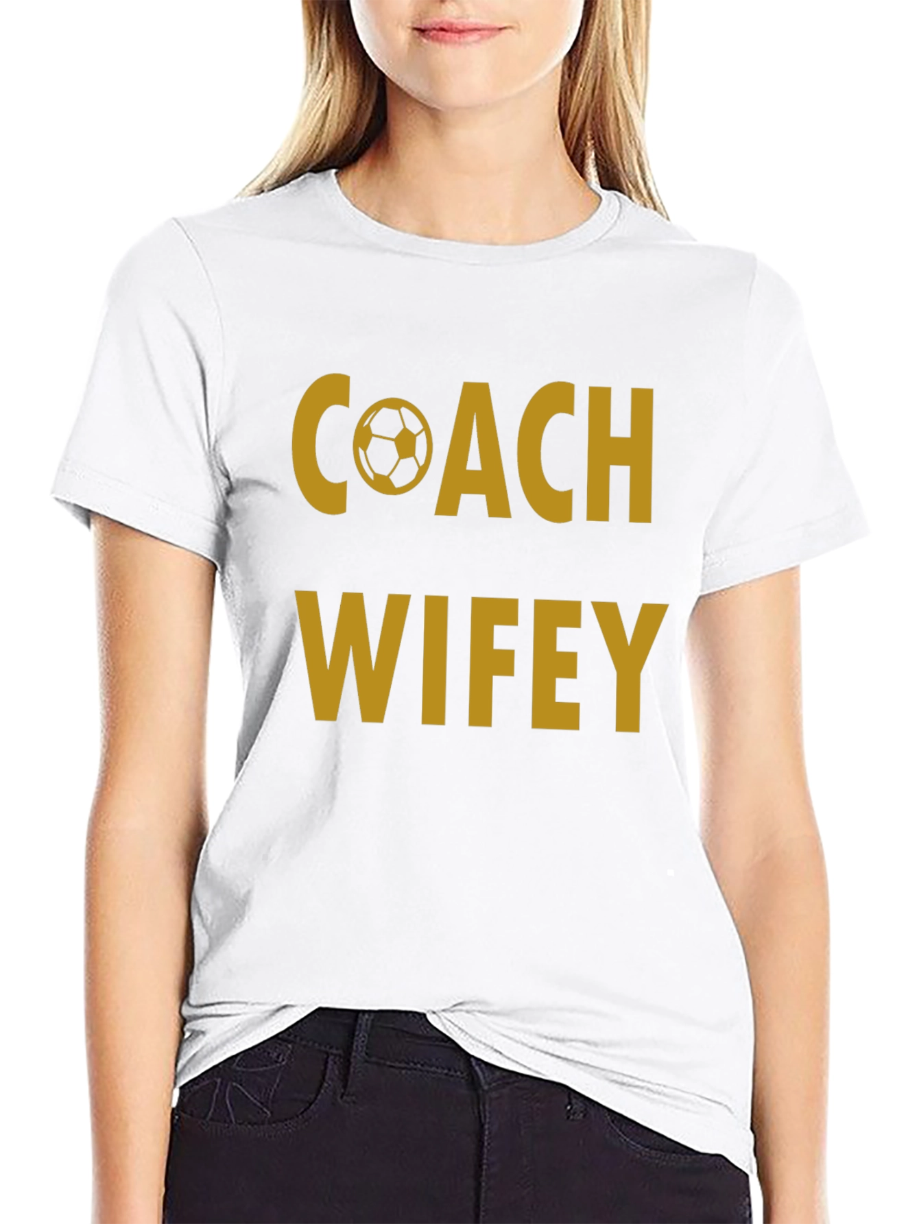 Coach Wifey Graphic Tee - Soccer Mom Shirt
