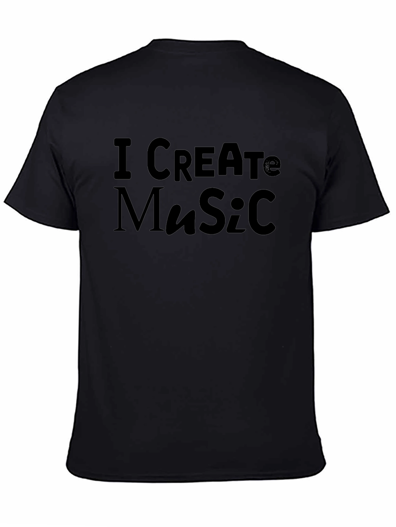 I Create Music Graphic T-Shirt