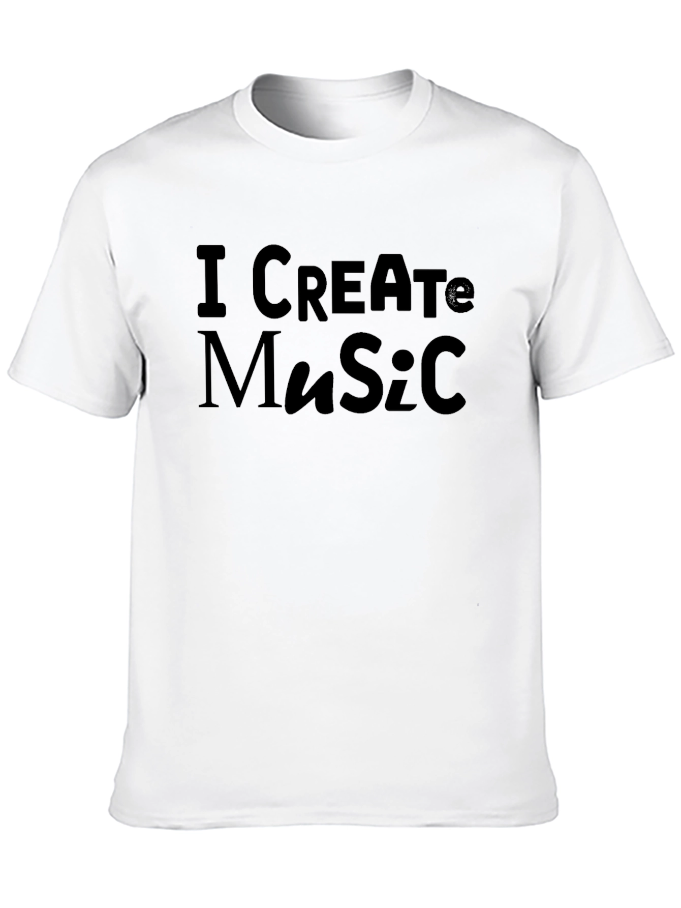 I Create Music Graphic T-Shirt