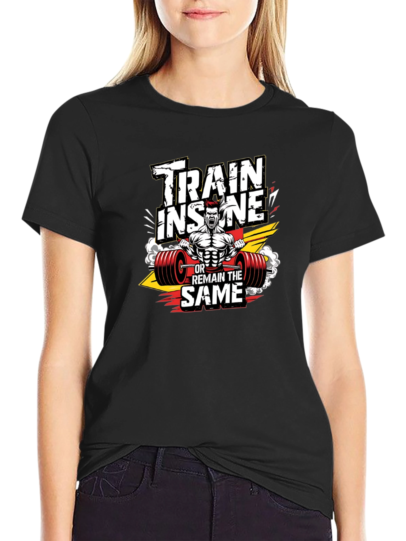Train Insane Mens Graphic T-Shirt - Fitness Apparel
