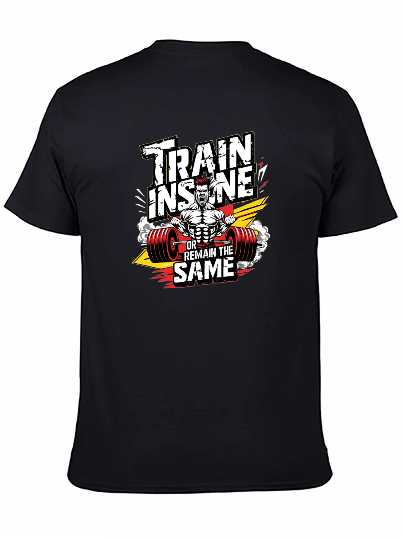 Train Insane Mens Graphic T-Shirt - Fitness Apparel