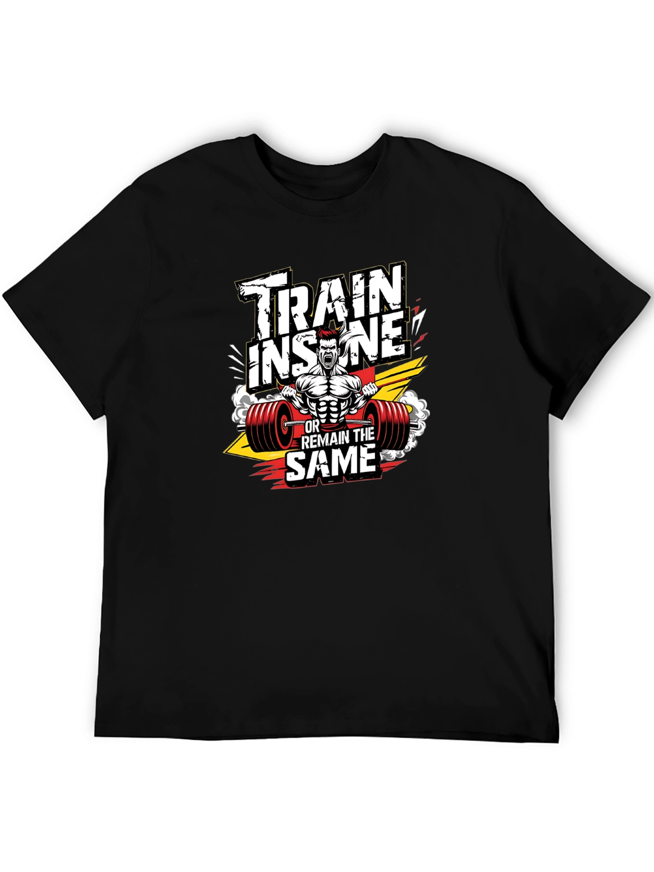 Train Insane Mens Graphic T-Shirt - Fitness Apparel