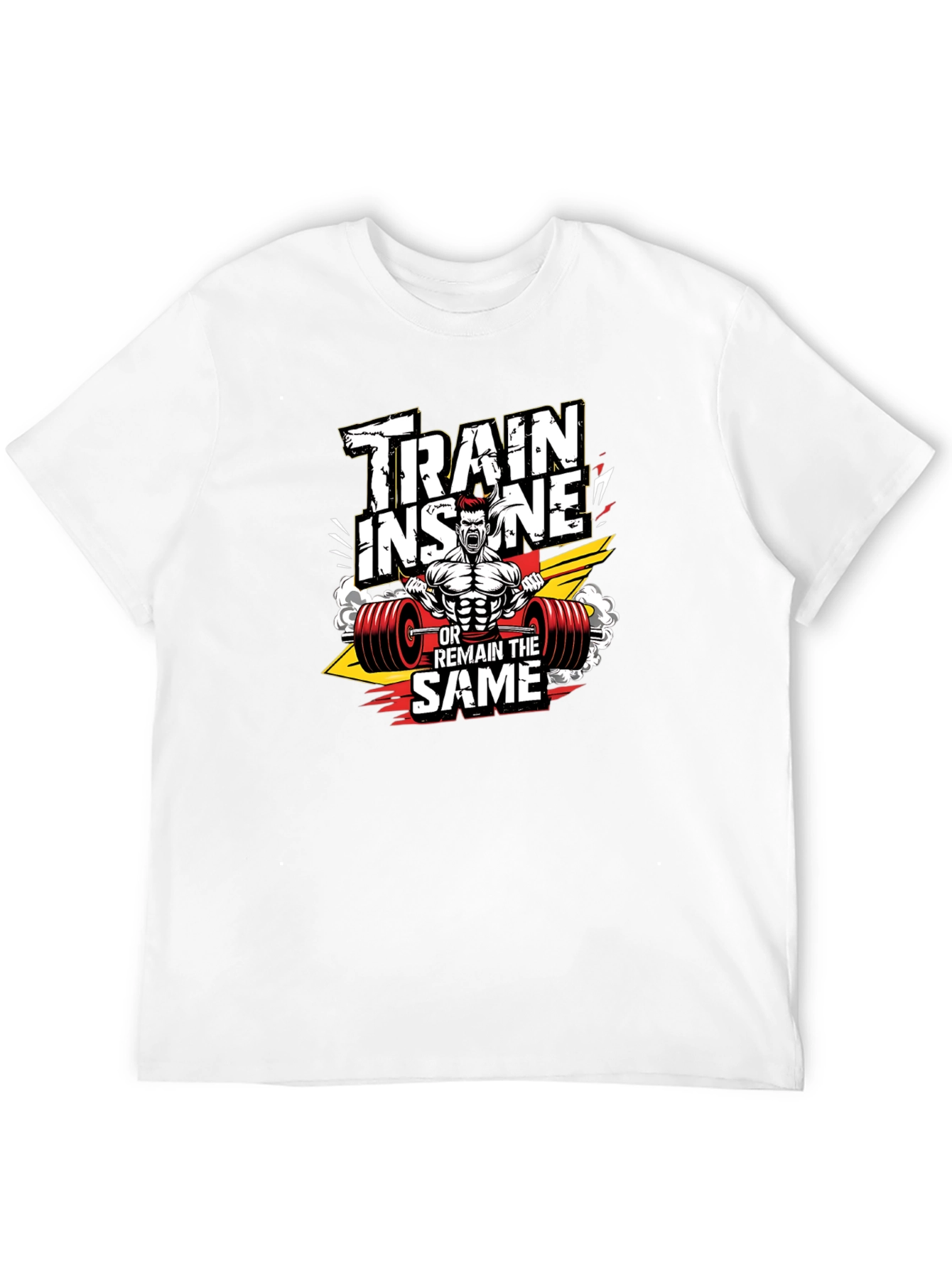 Train Insane Mens Graphic T-Shirt - Fitness Apparel