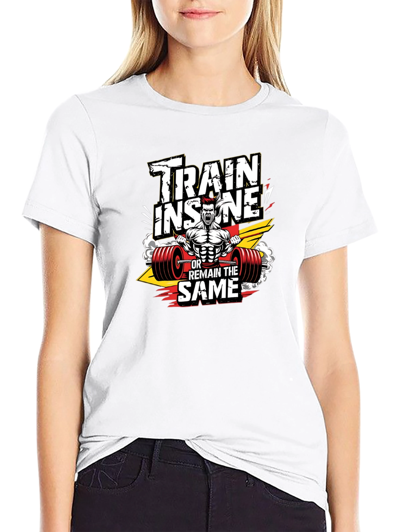 Train Insane Mens Graphic T-Shirt - Fitness Apparel