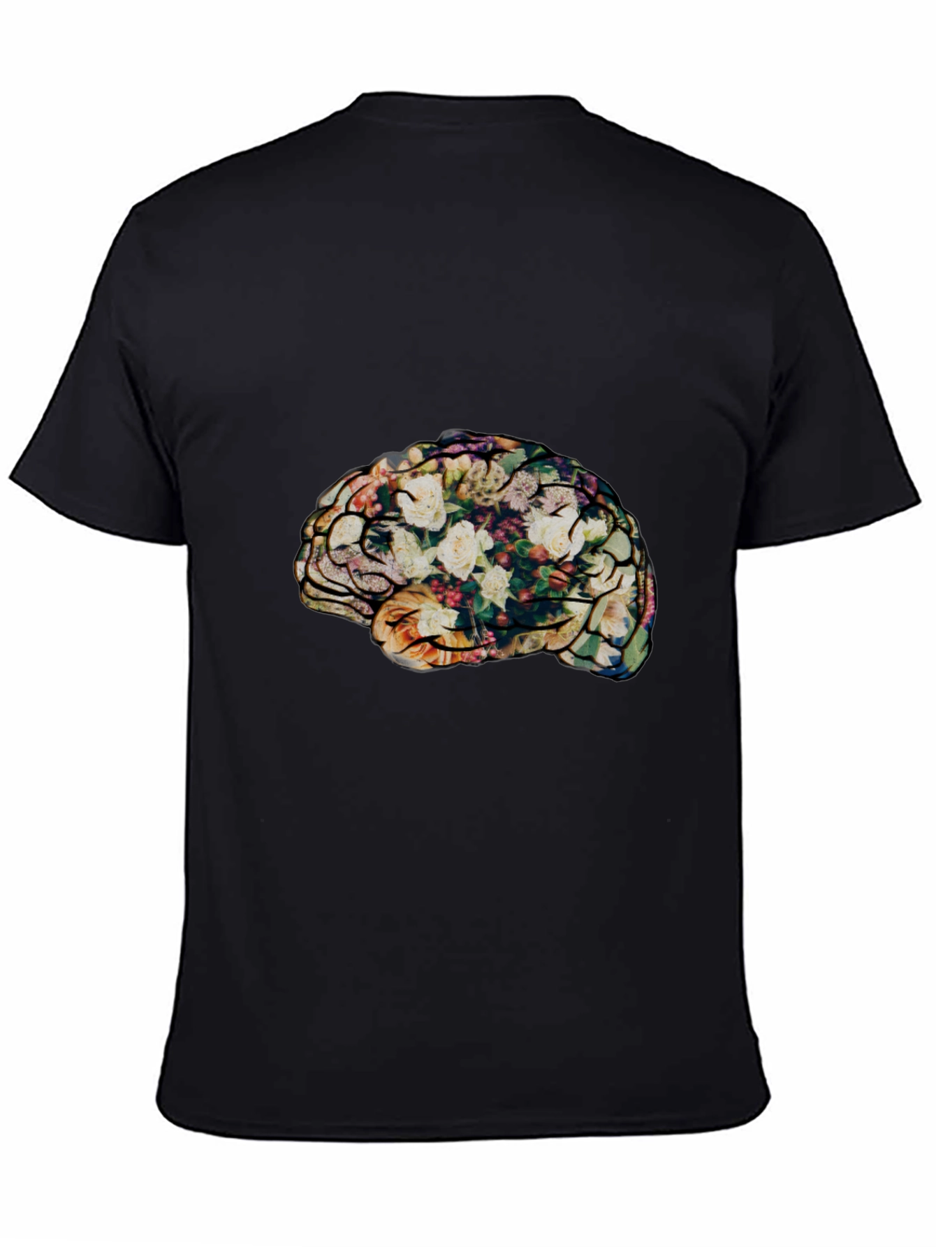 Floral Brain T-Shirt - Stylish & Unique Tee
