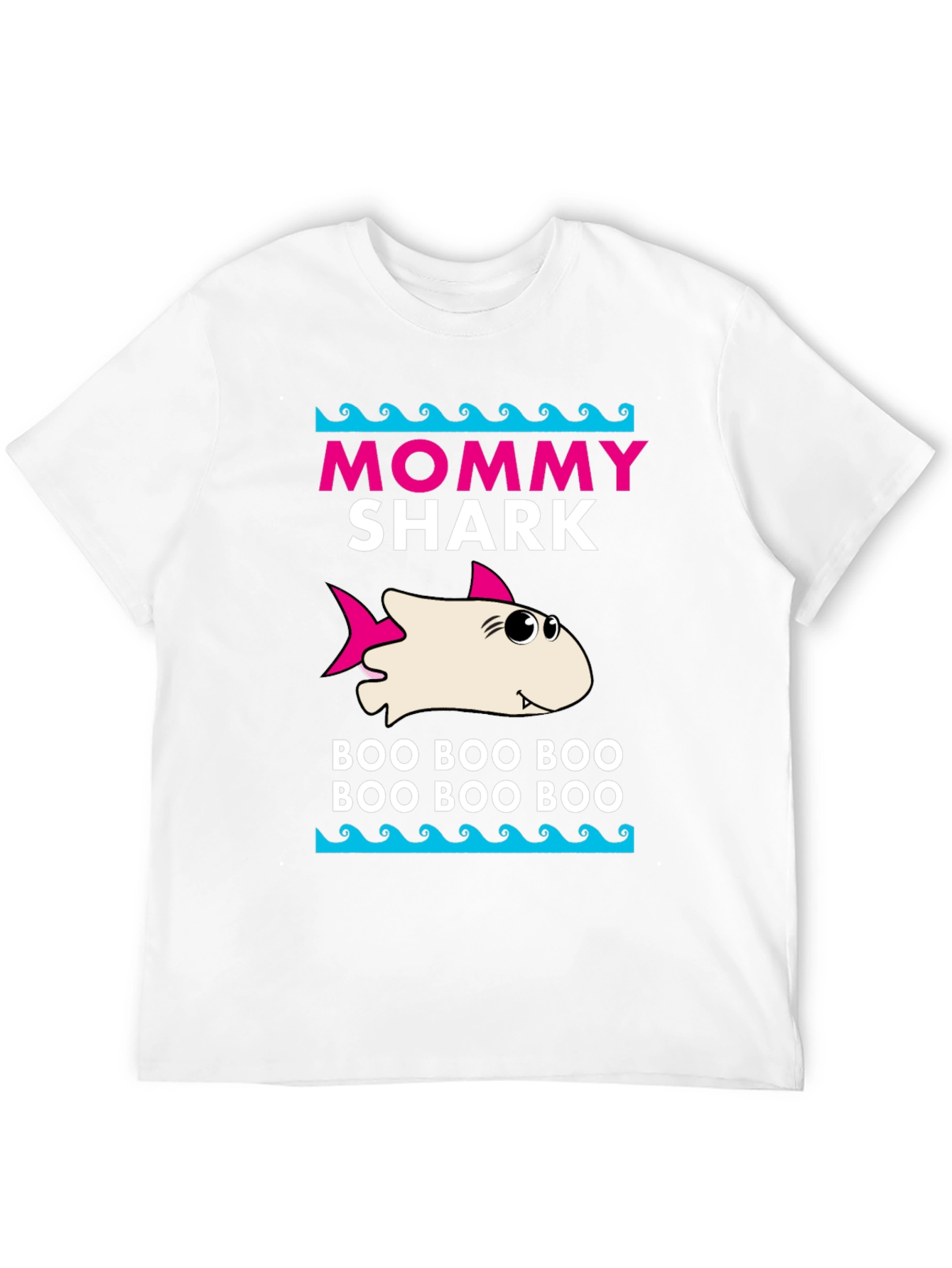 Mommy Shark T-Shirt - Boo Boo Boo Design