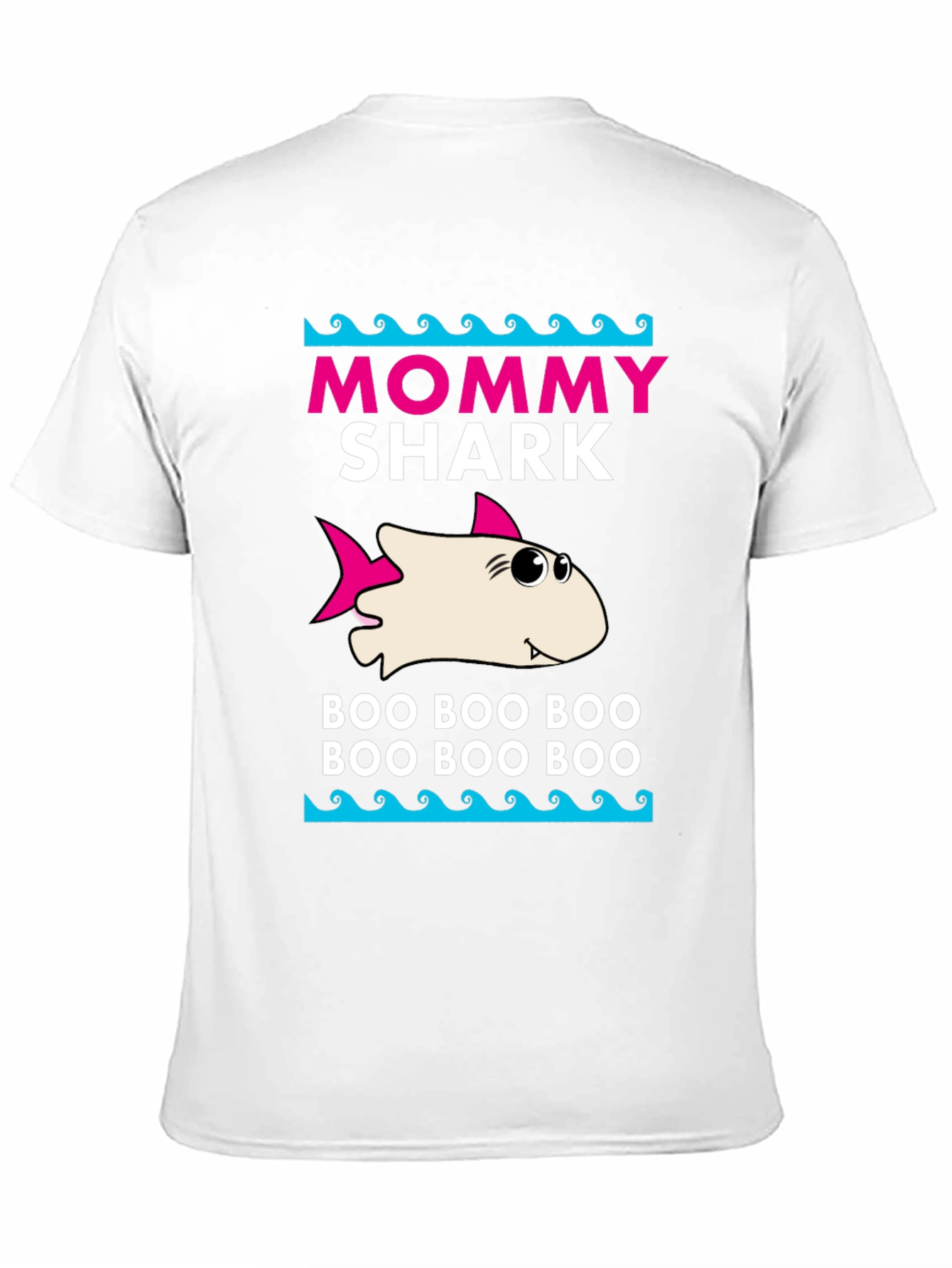 Mommy Shark T-Shirt - Boo Boo Boo Design