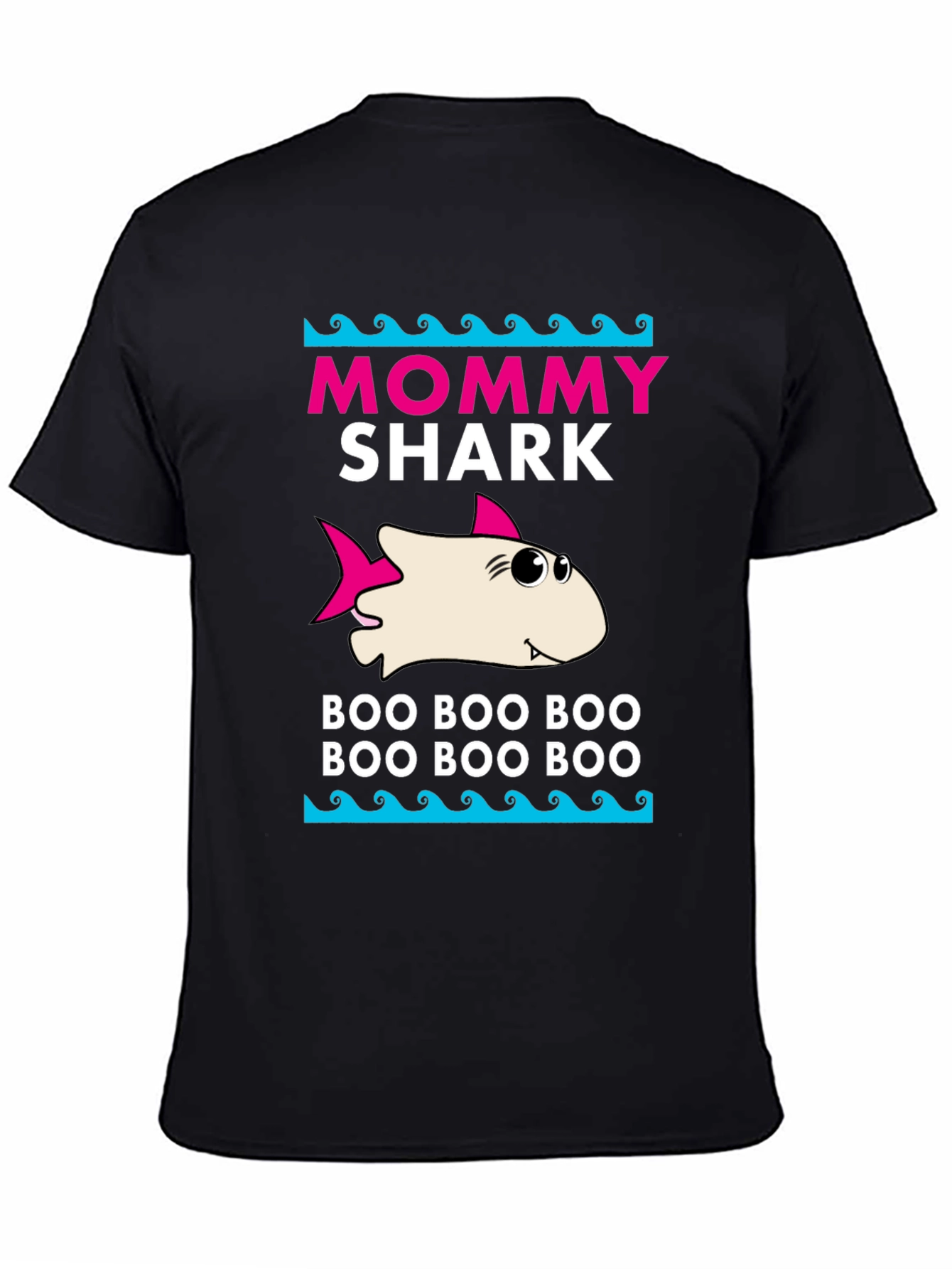Mommy Shark T-Shirt - Boo Boo Boo Design