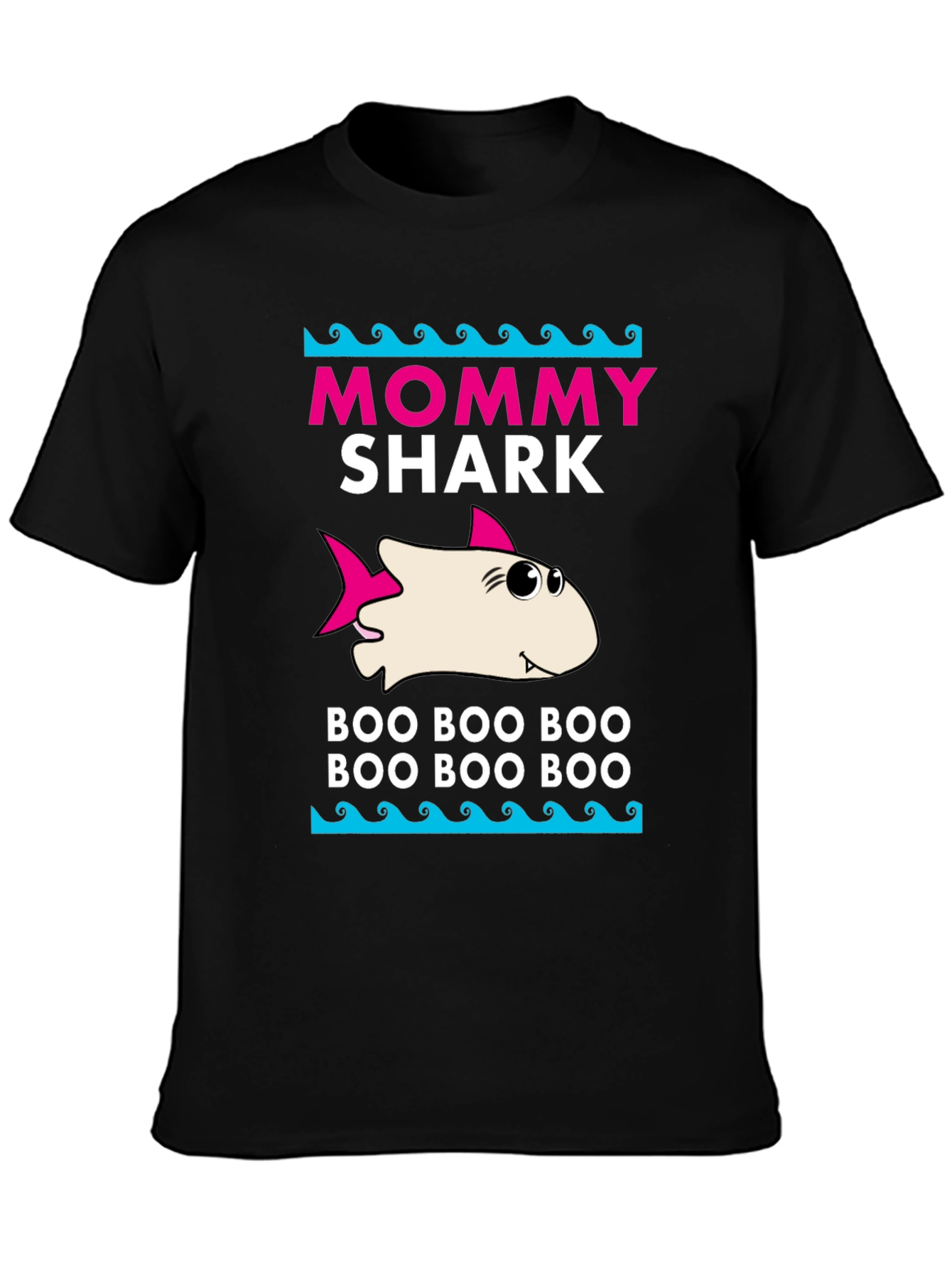 Mommy Shark T-Shirt - Boo Boo Boo Design