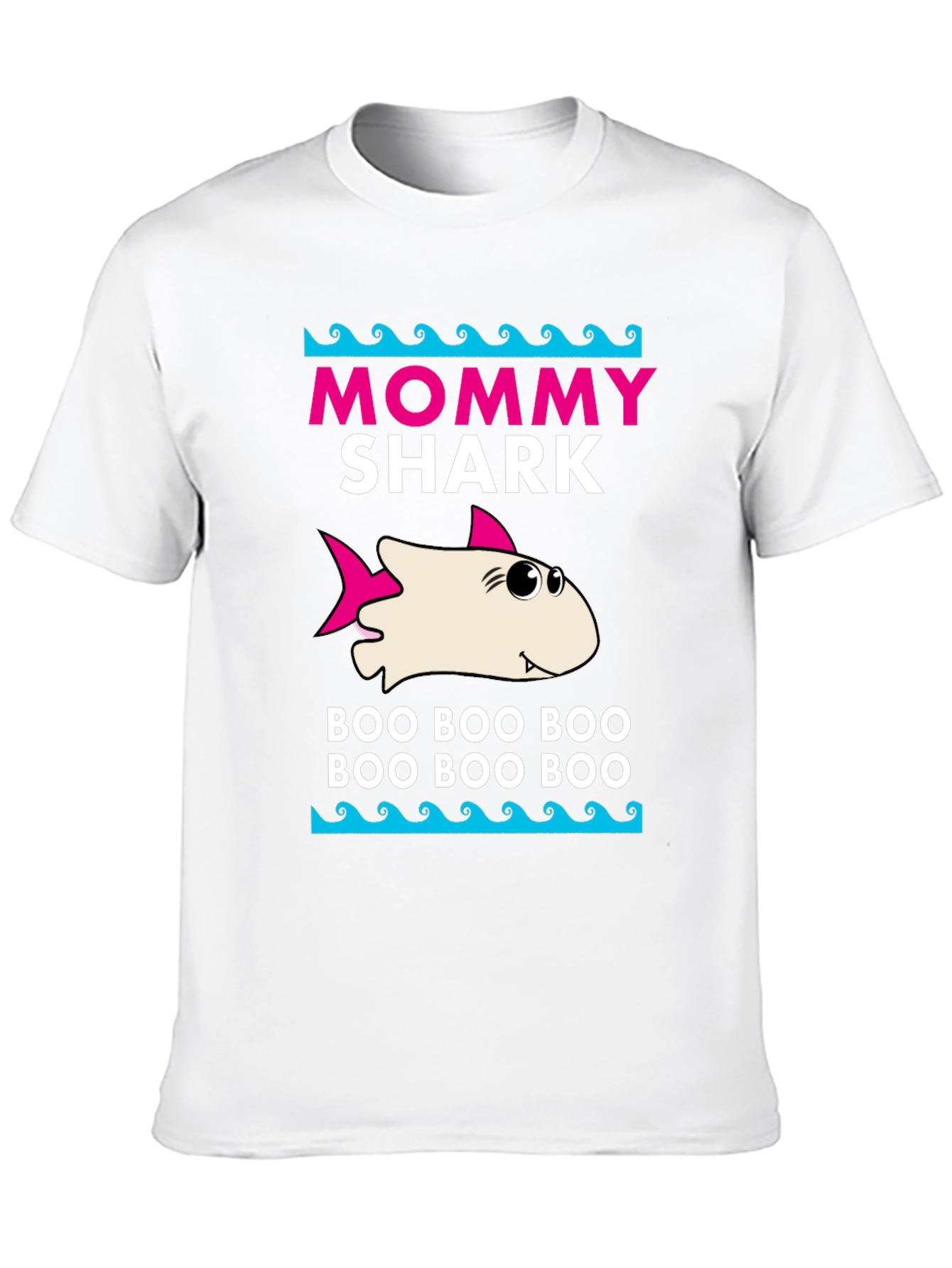 Mommy Shark T-Shirt - Boo Boo Boo Design
