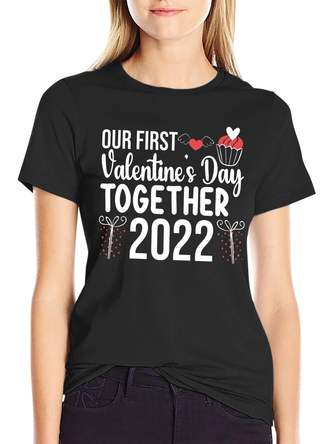 Our First Valentines Day Together 2022 T-Shirt