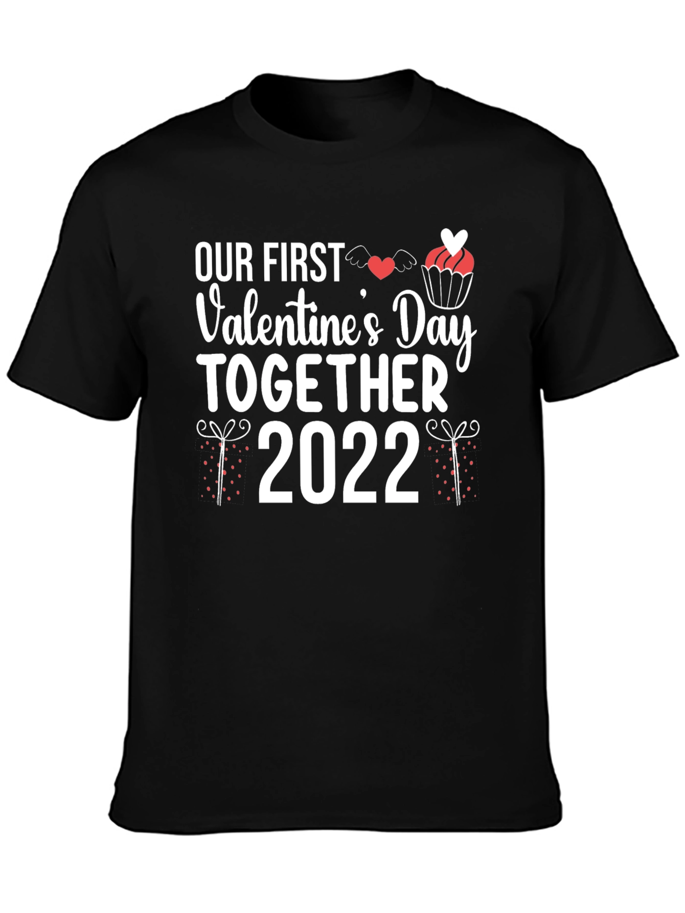 Our First Valentines Day Together 2022 T-Shirt