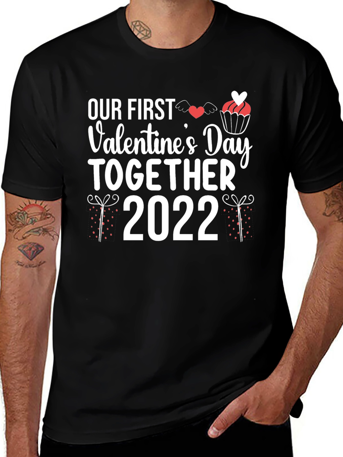 Our First Valentines Day Together 2022 T-Shirt