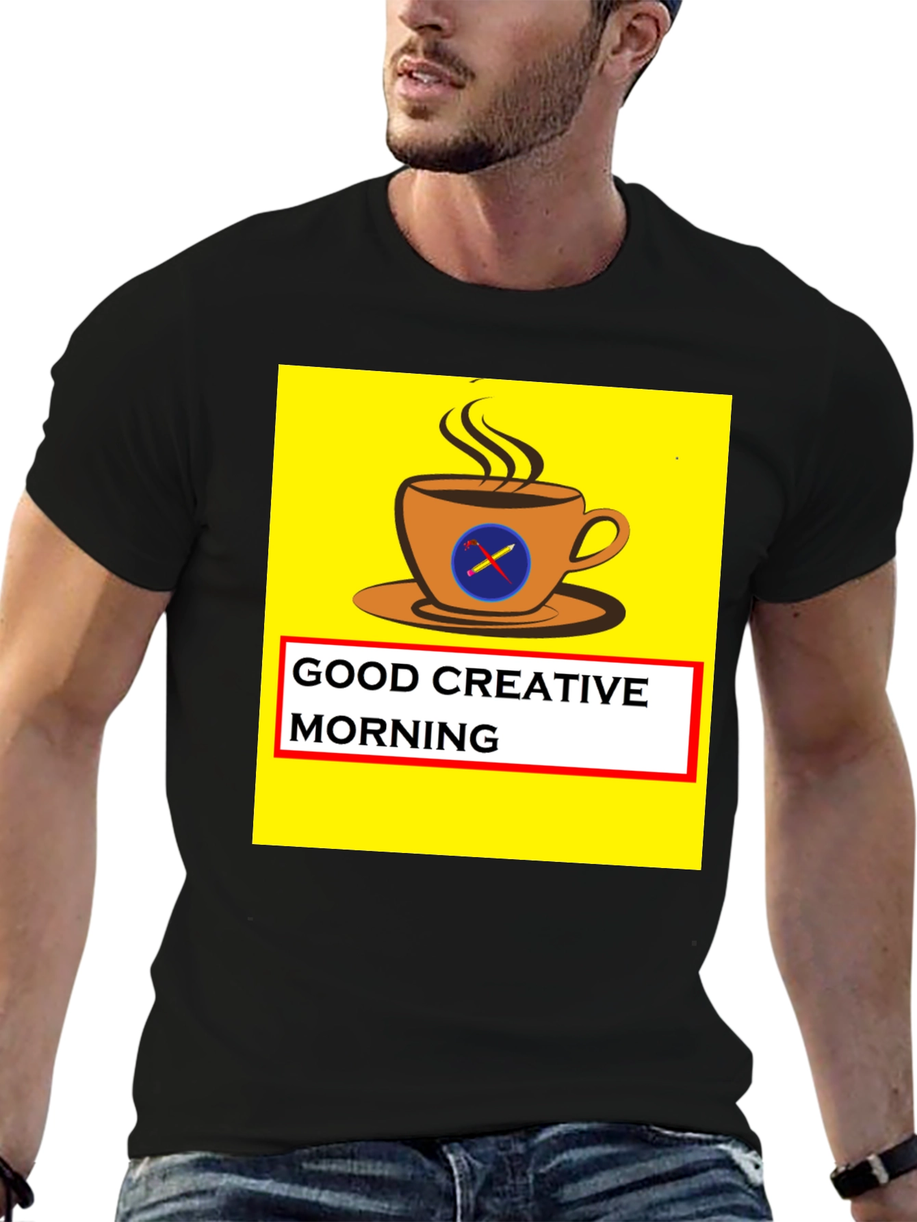Good Creative Morning Graphic Tee