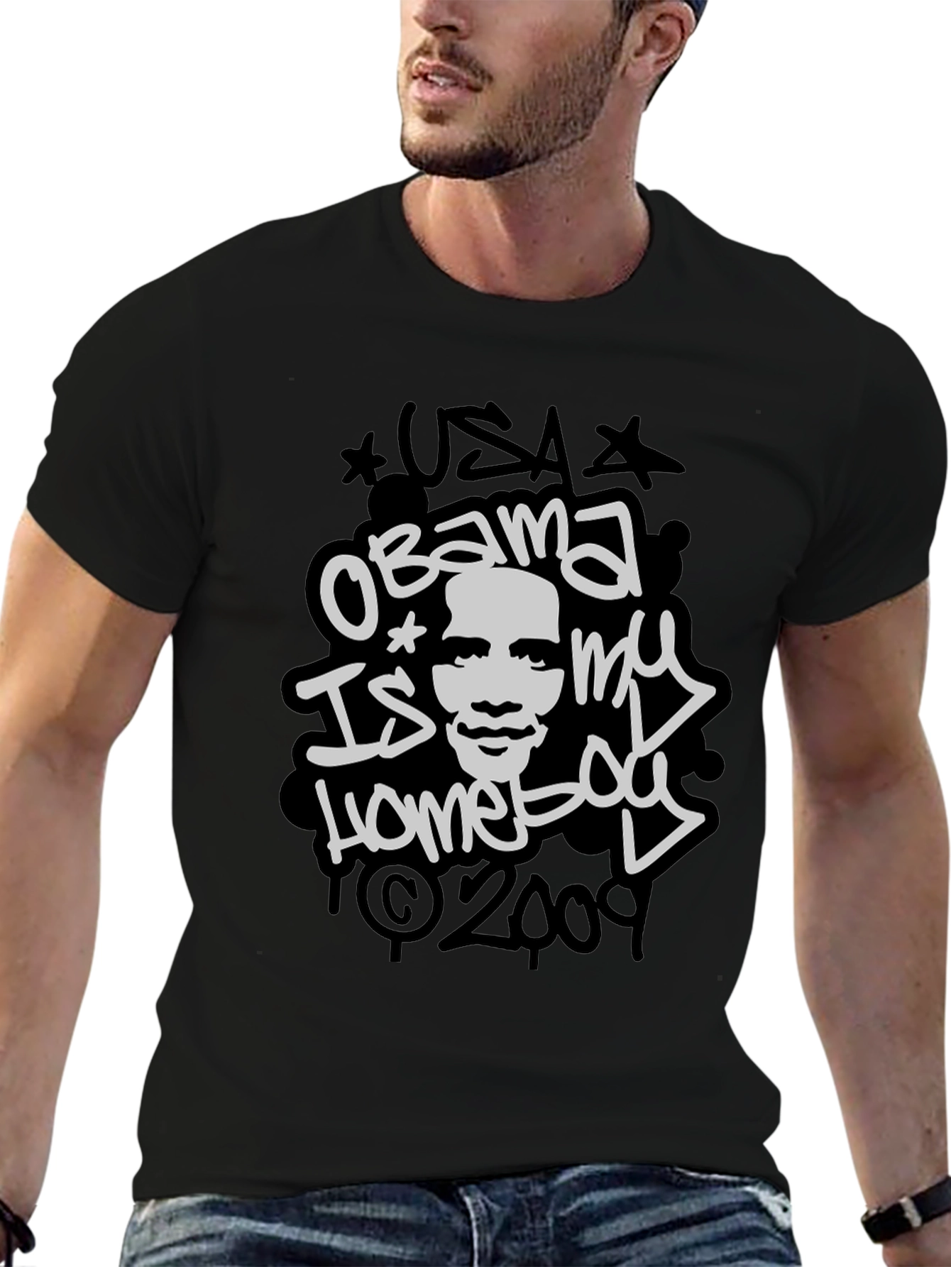 Obama is My Homeboy Graphic Tee