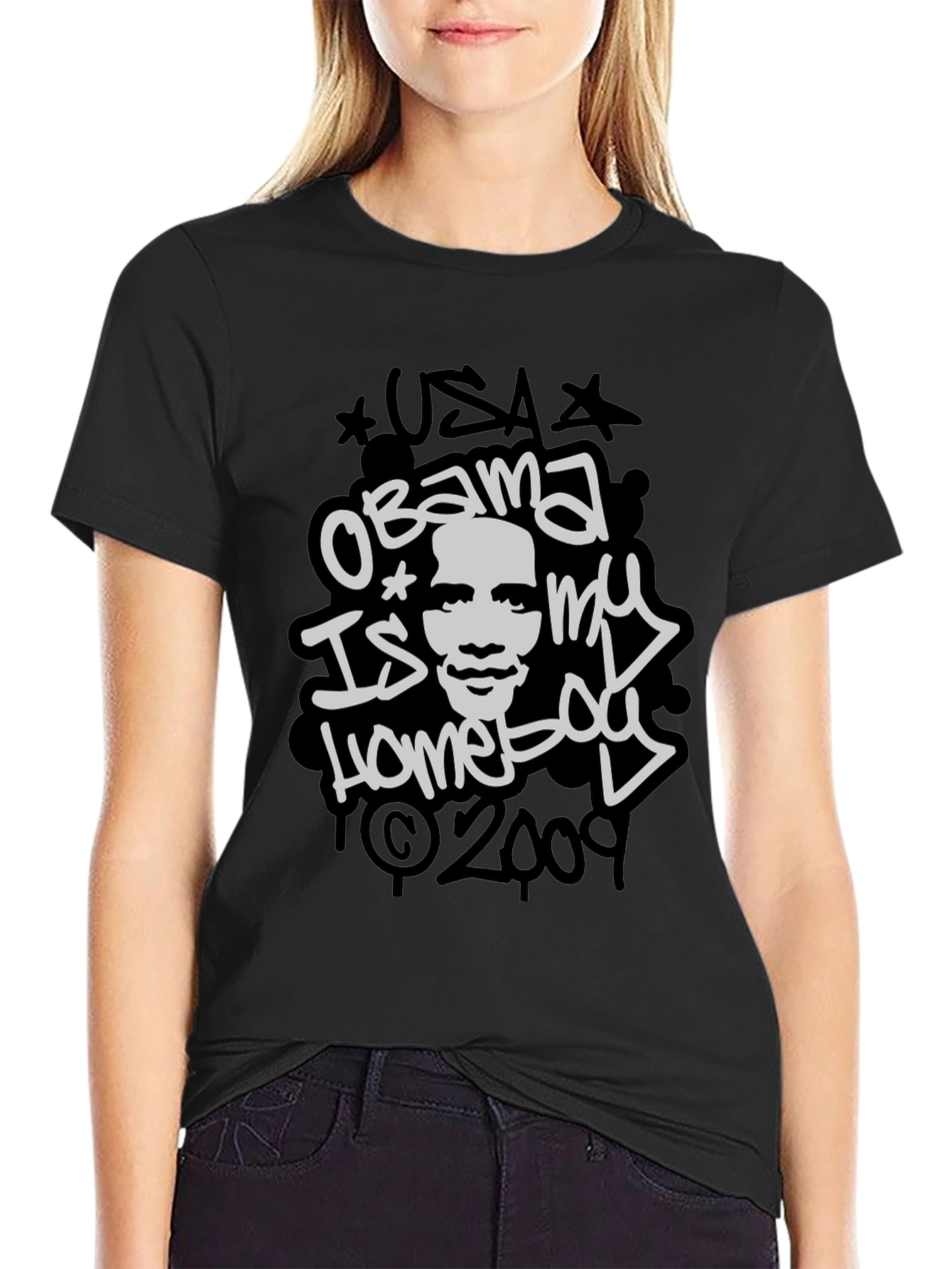 Obama is My Homeboy Graphic Tee