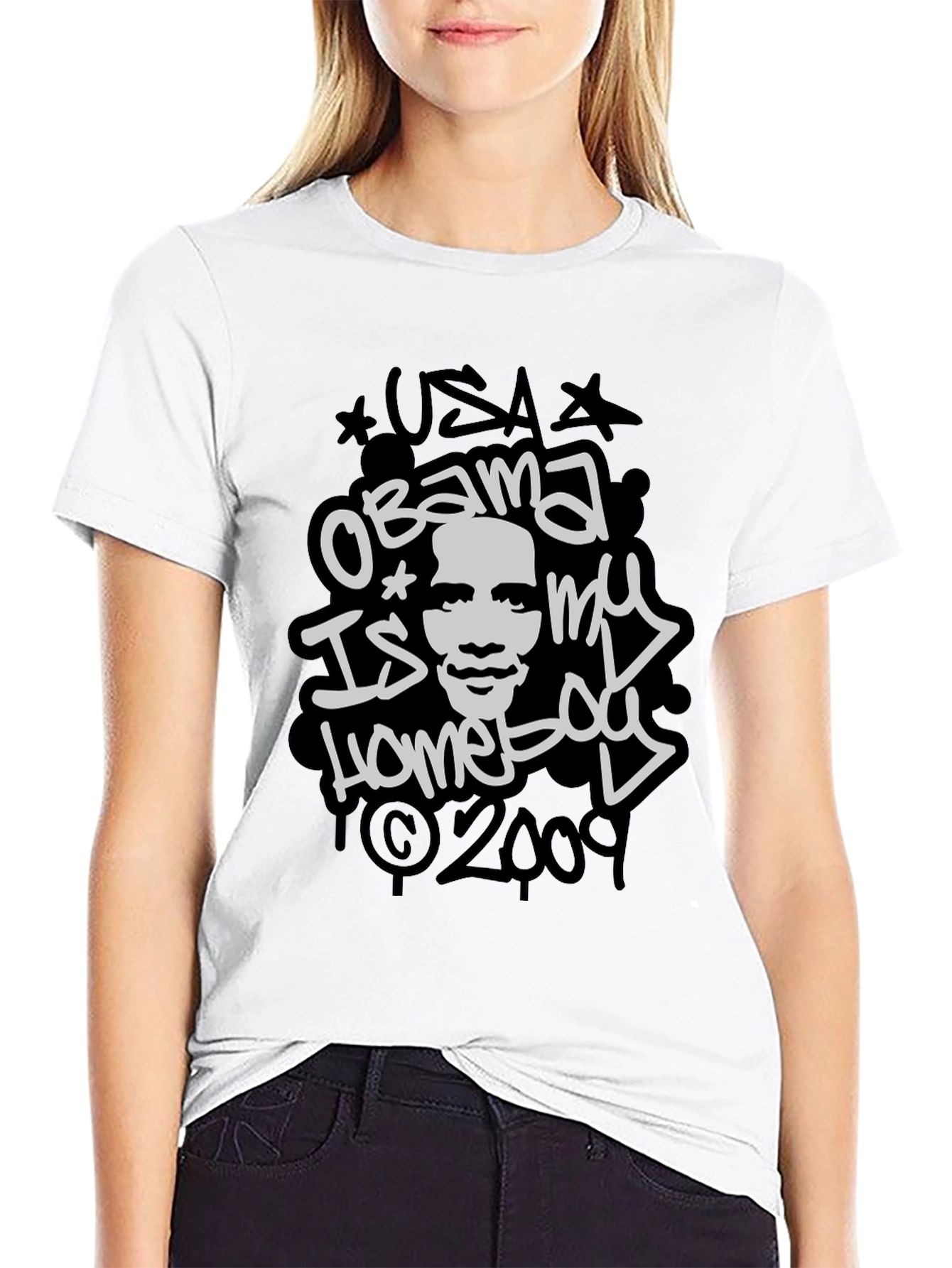 Obama is My Homeboy Graphic Tee