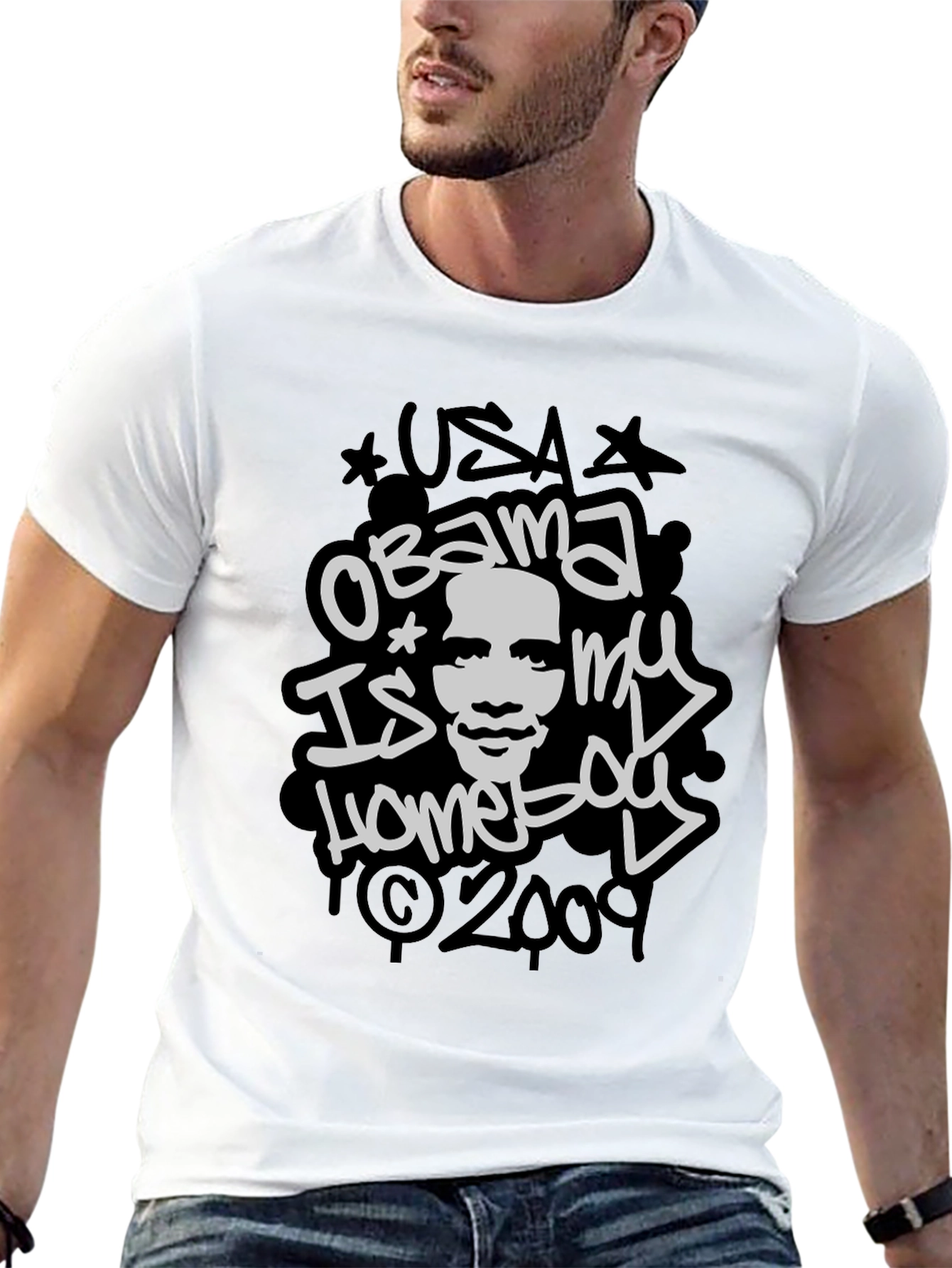 Obama is My Homeboy Graphic Tee