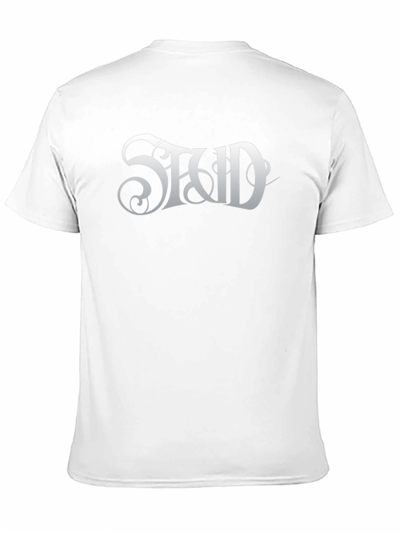 Stud Graphic Tee - Classic Black Cotton T-Shirt