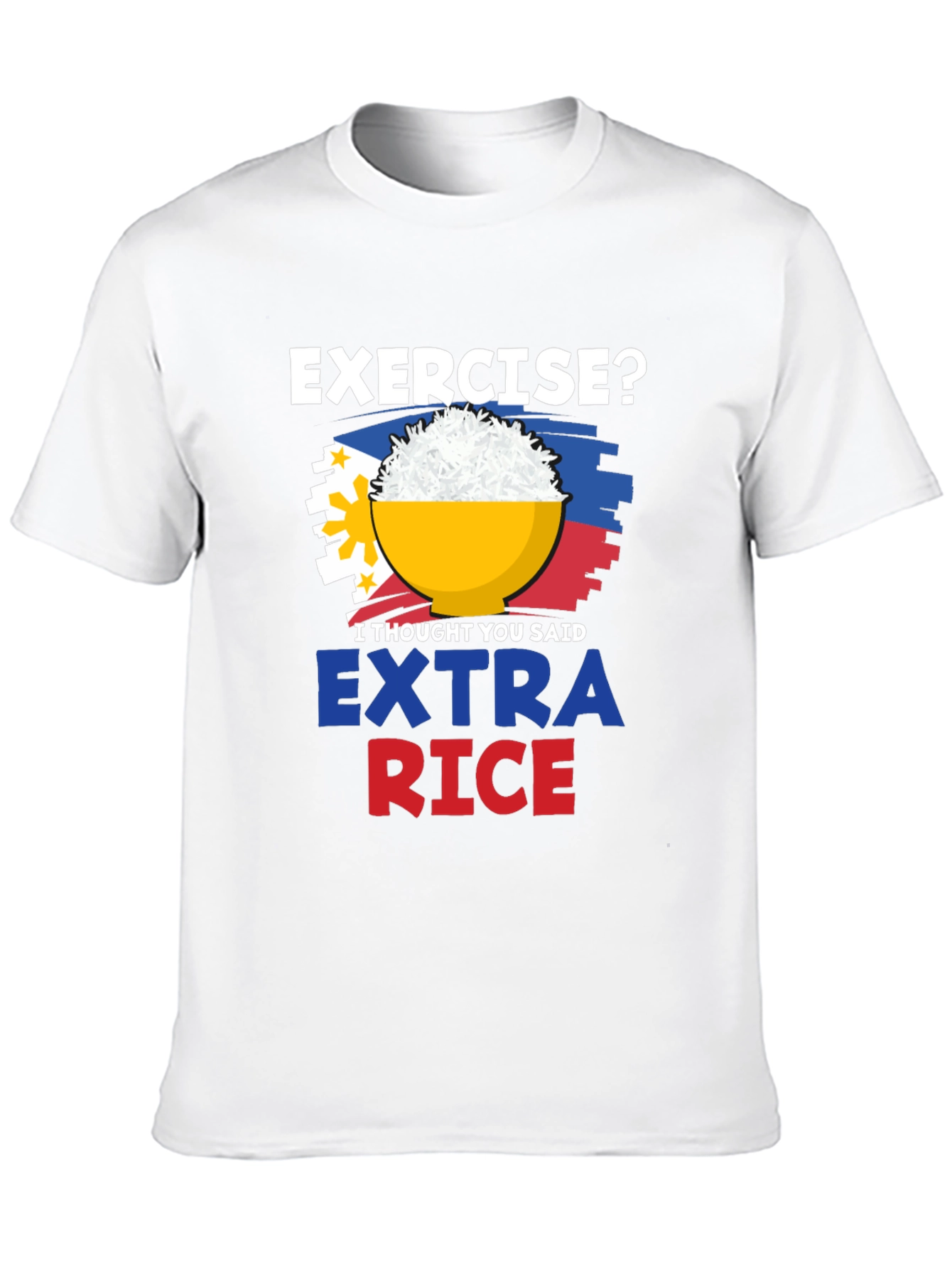 Extra Rice Please Graphic Tee