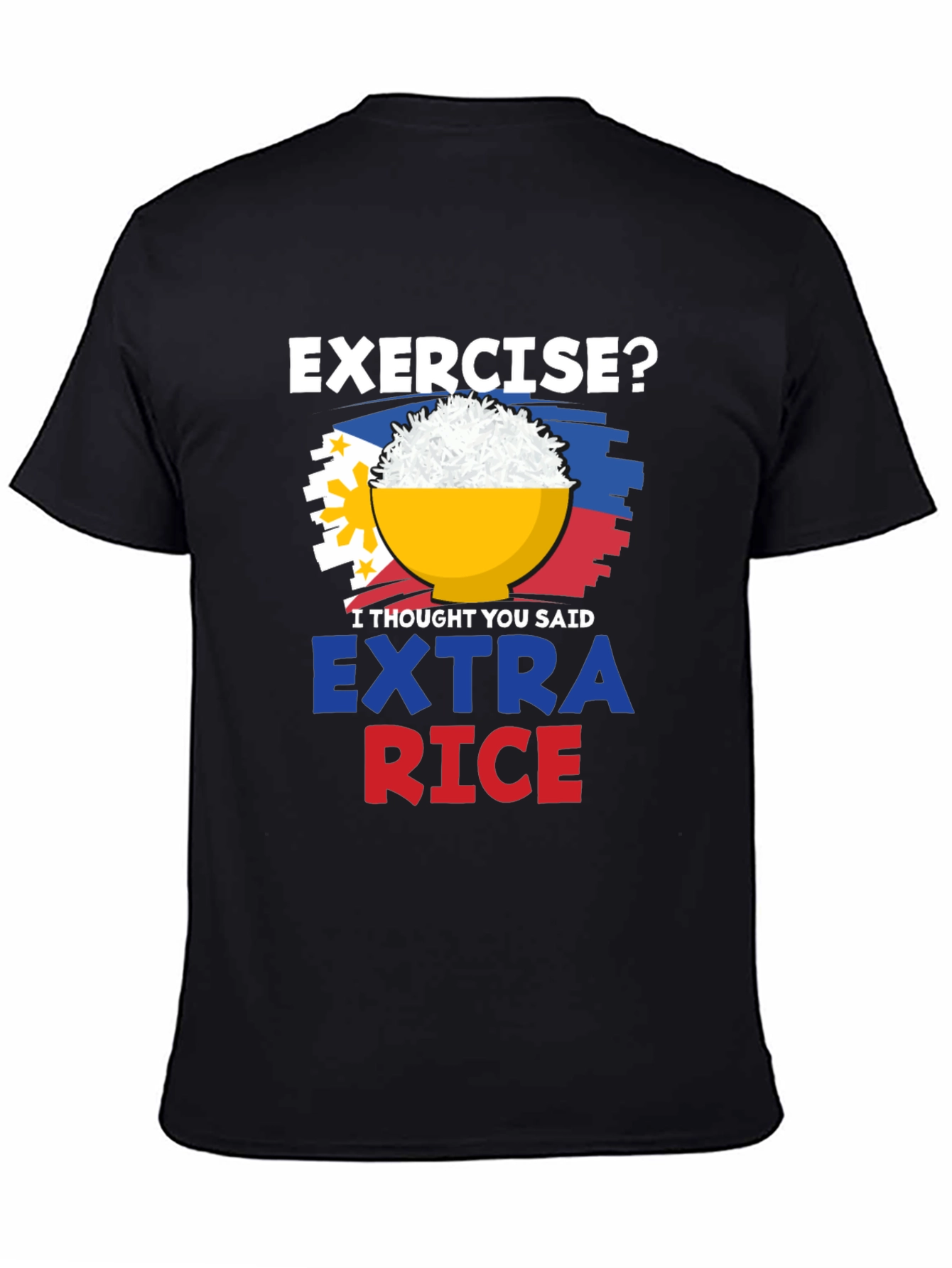 Extra Rice Please Graphic Tee