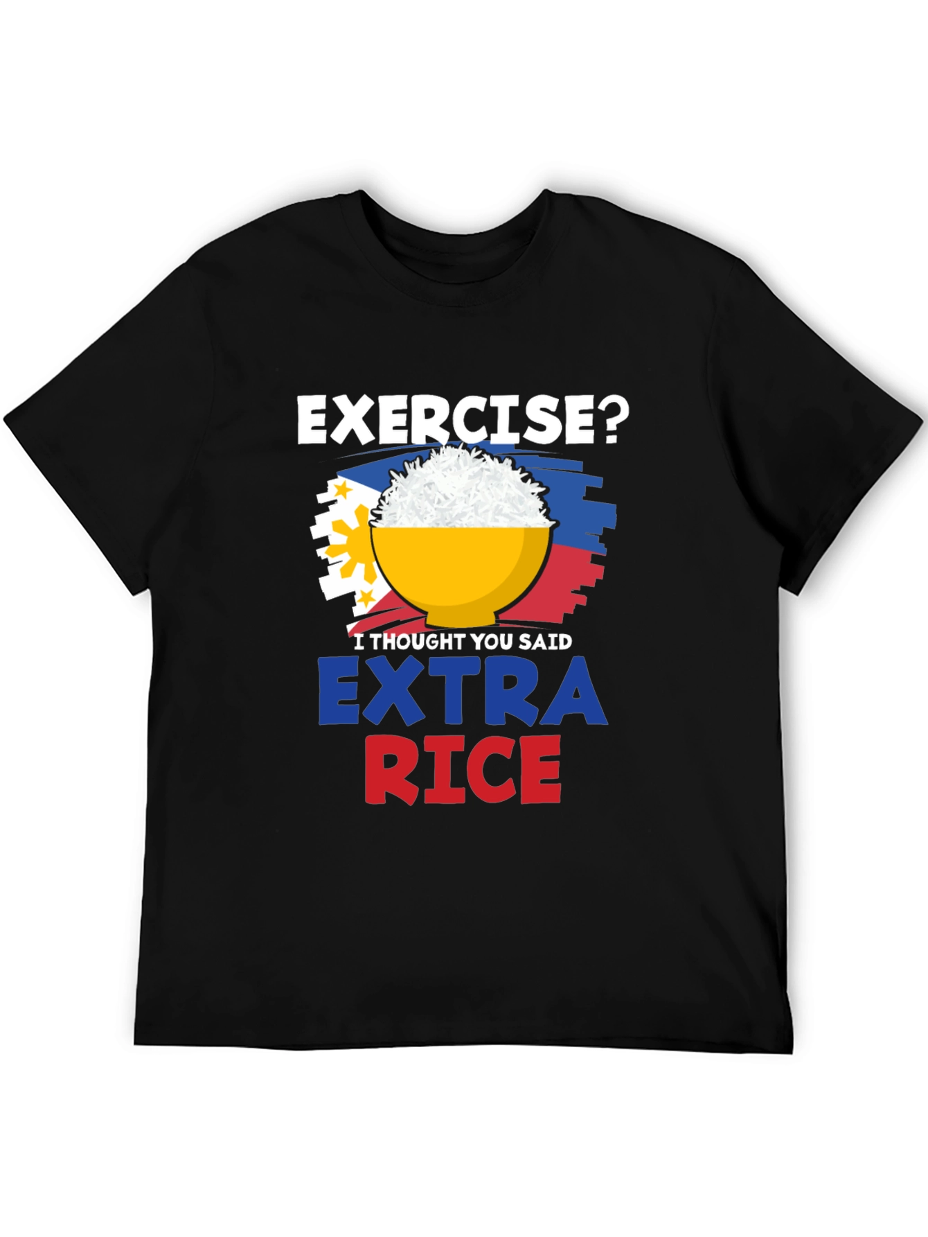 Extra Rice Please Graphic Tee