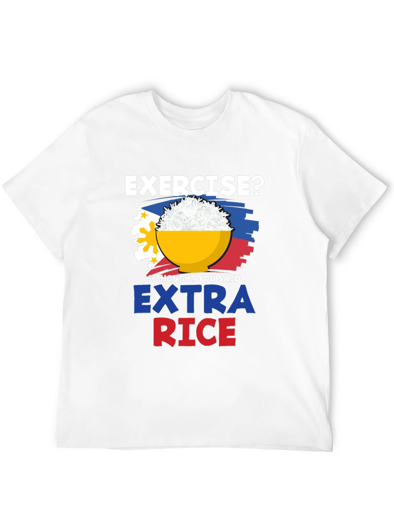 Extra Rice Please Graphic Tee