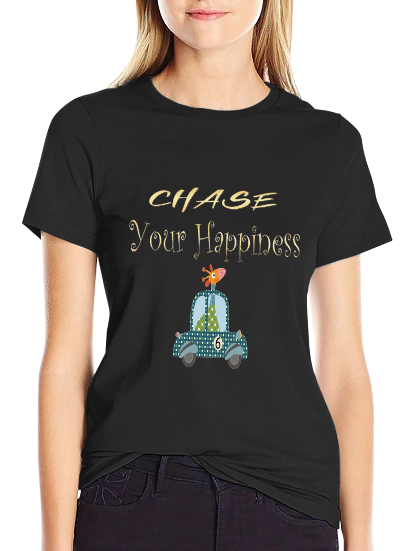 Chase Your Happiness Graphic Tee