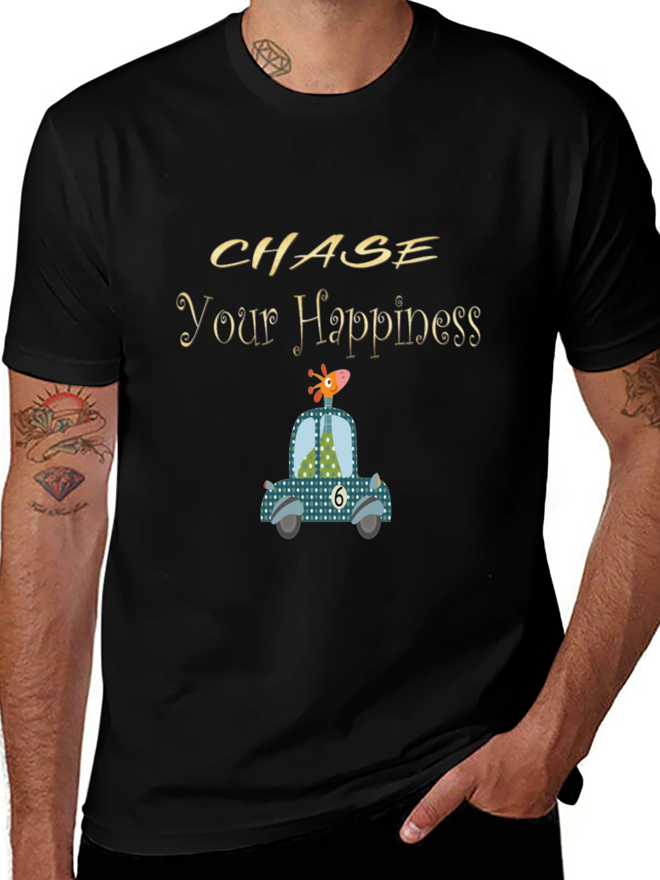 Chase Your Happiness Graphic Tee