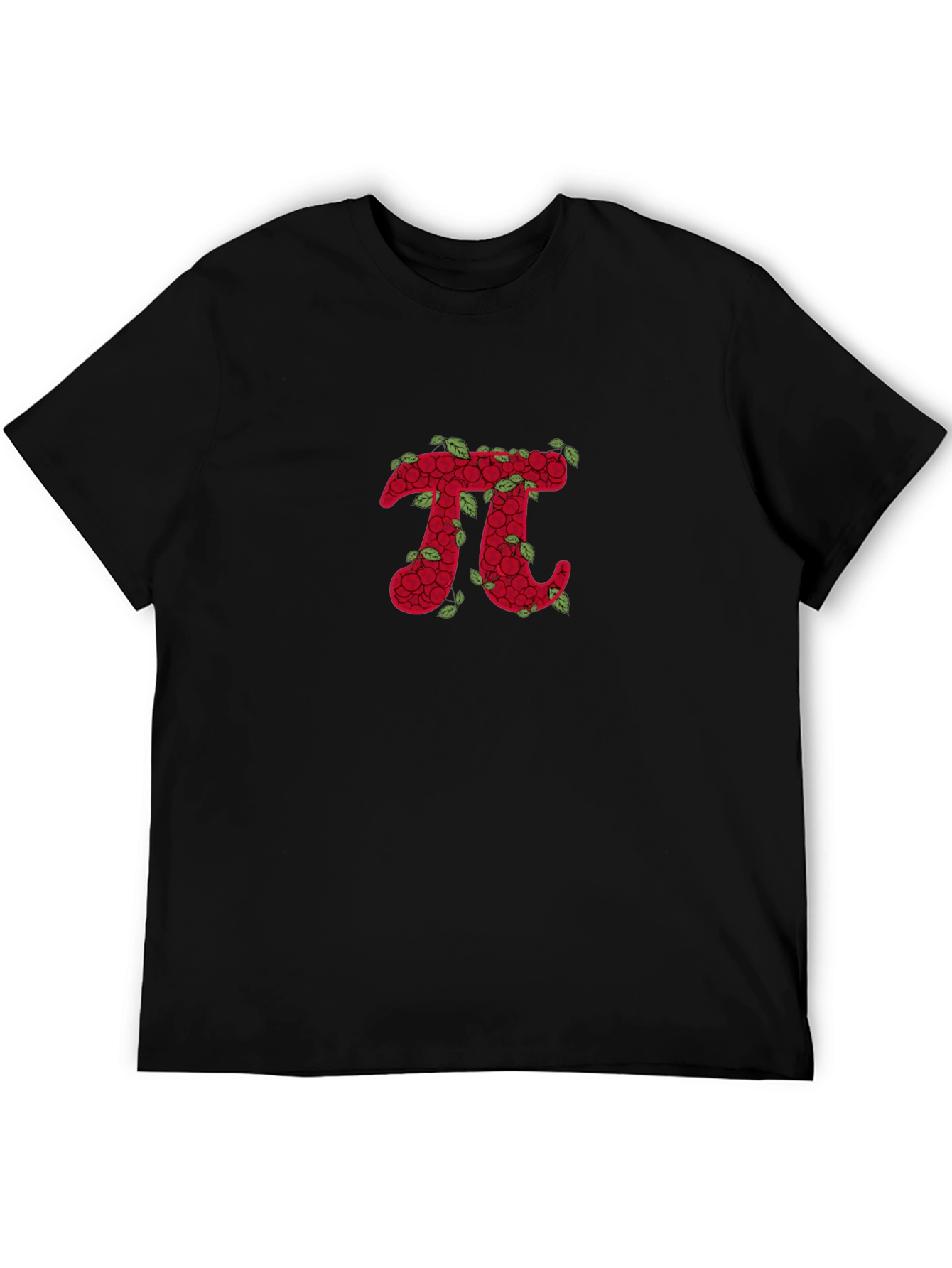 Raspberry Pi Symbol Black T-Shirt