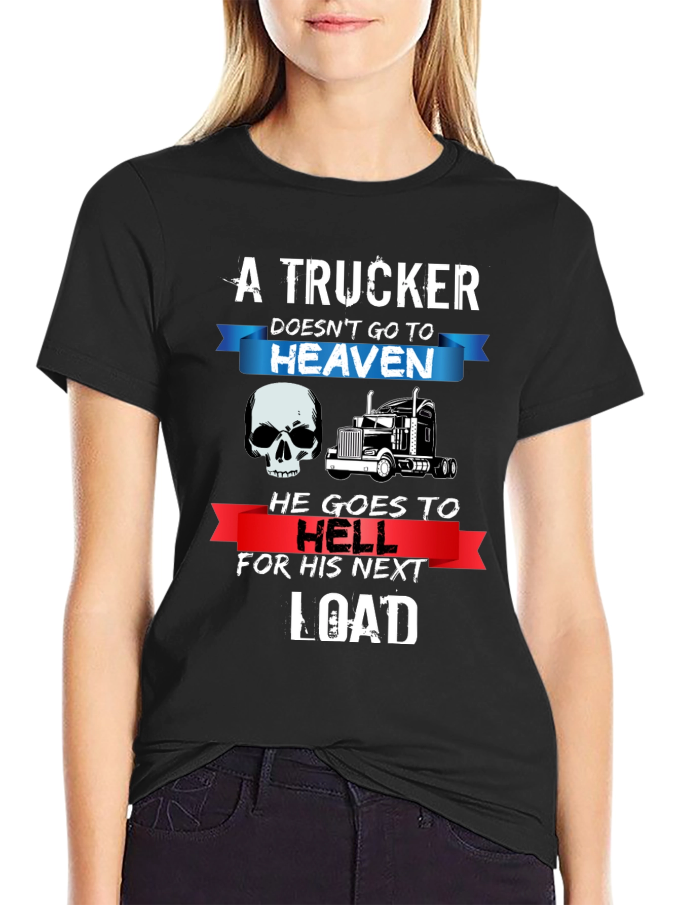 Truckers Next Load Graphic T-Shirt