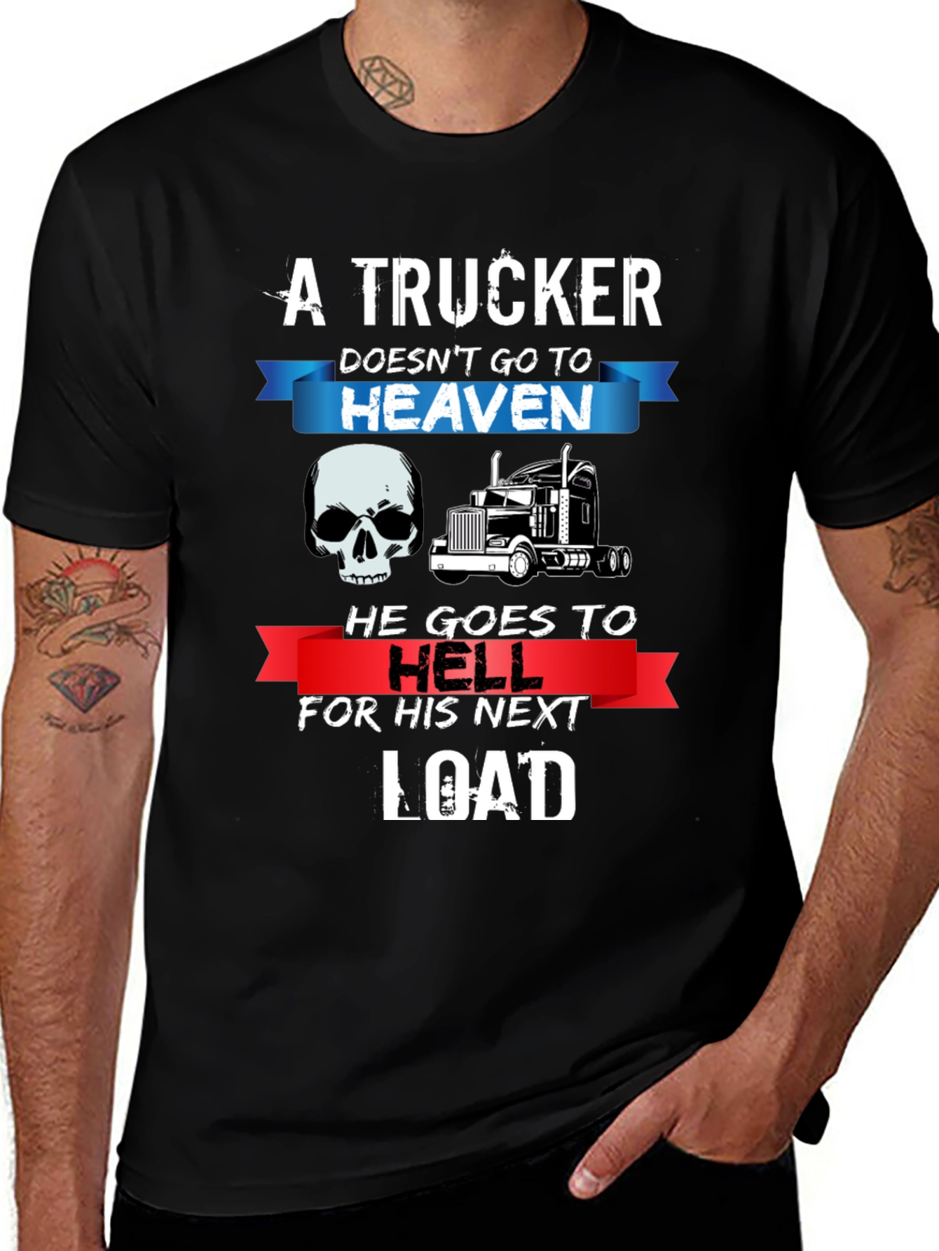 Truckers Next Load Graphic T-Shirt