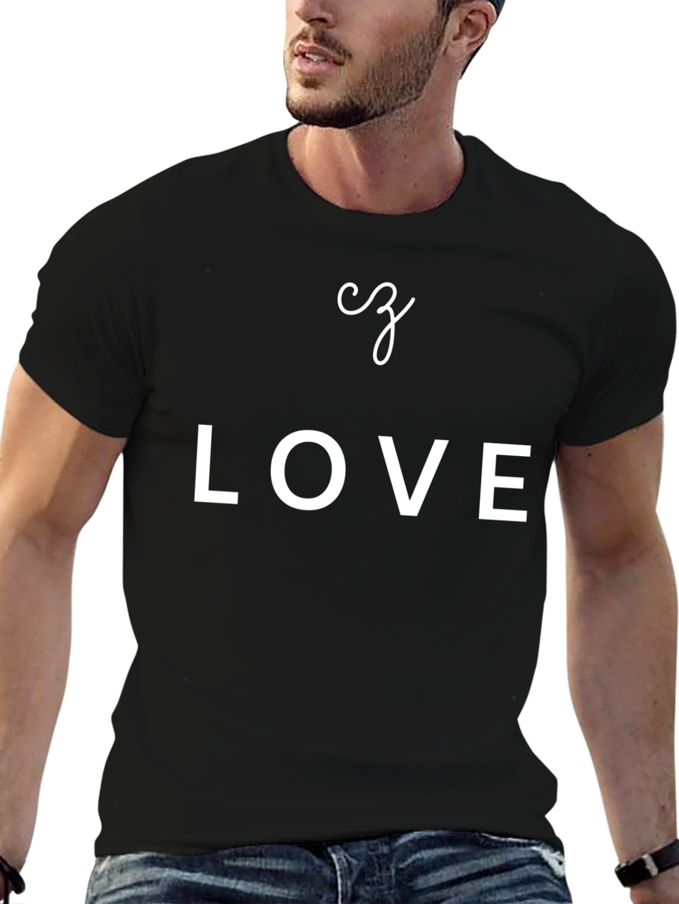 CZ Love Black T-Shirt