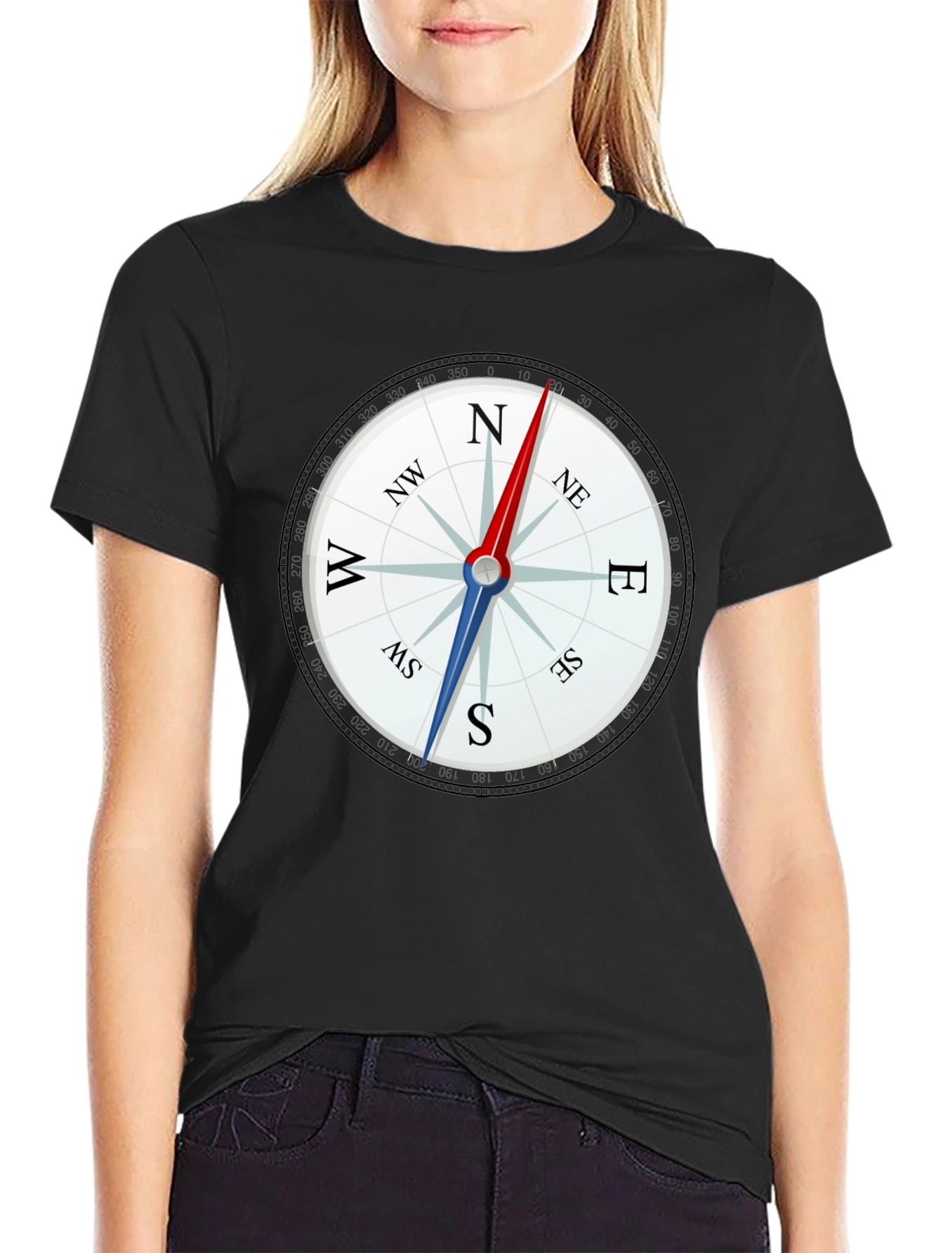 Compass Graphic Tee - Mens Classic Fit