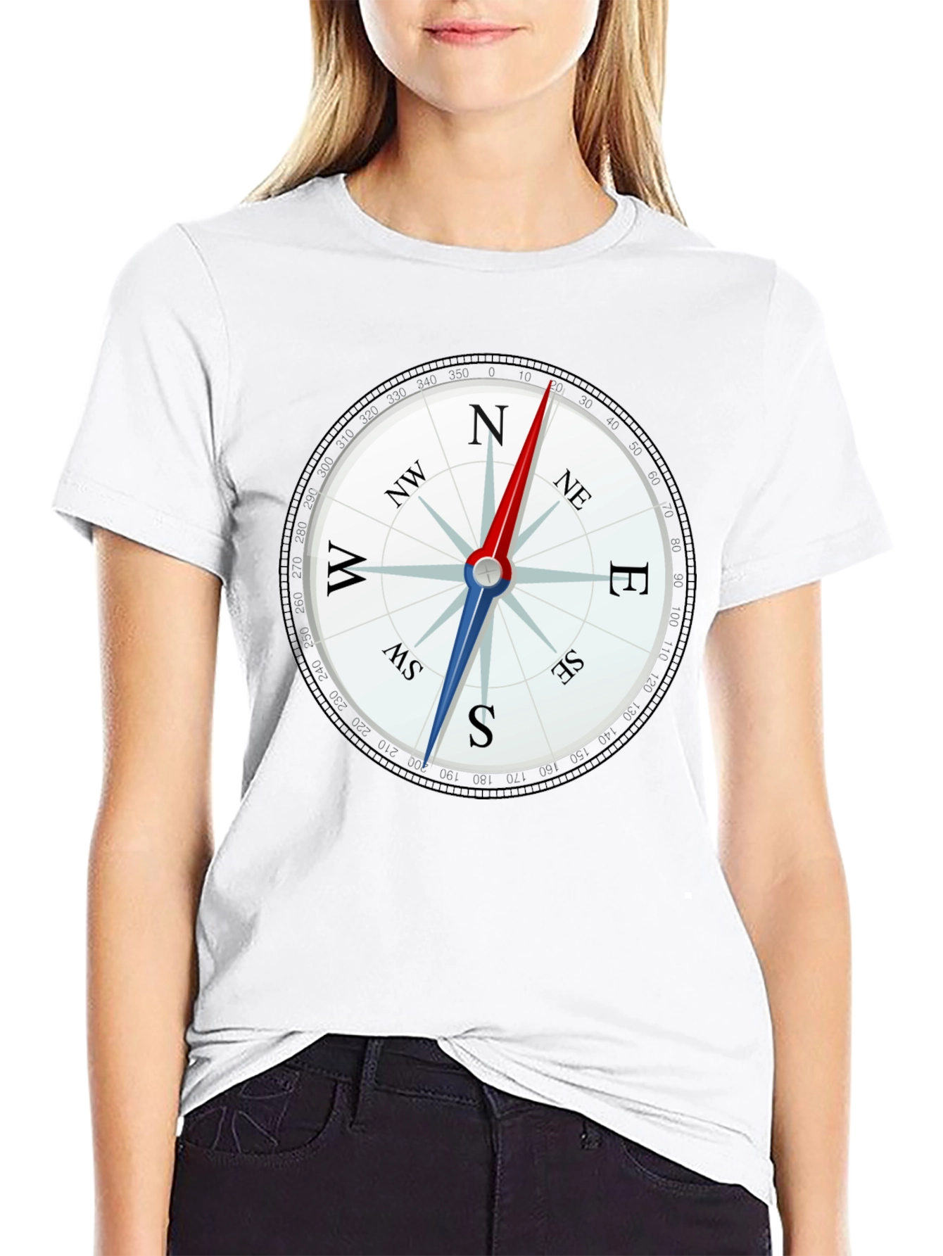 Compass Graphic Tee - Mens Classic Fit