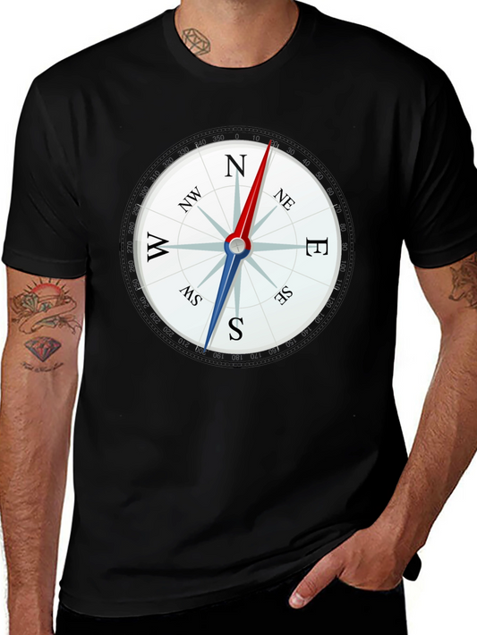 Compass Graphic Tee - Mens Classic Fit