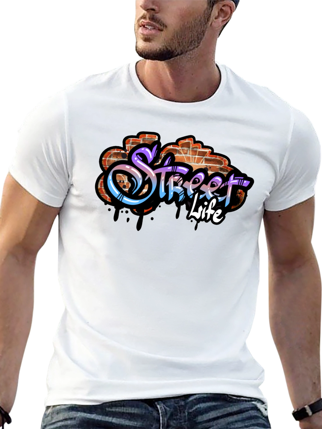 Street Life Graphic Tee