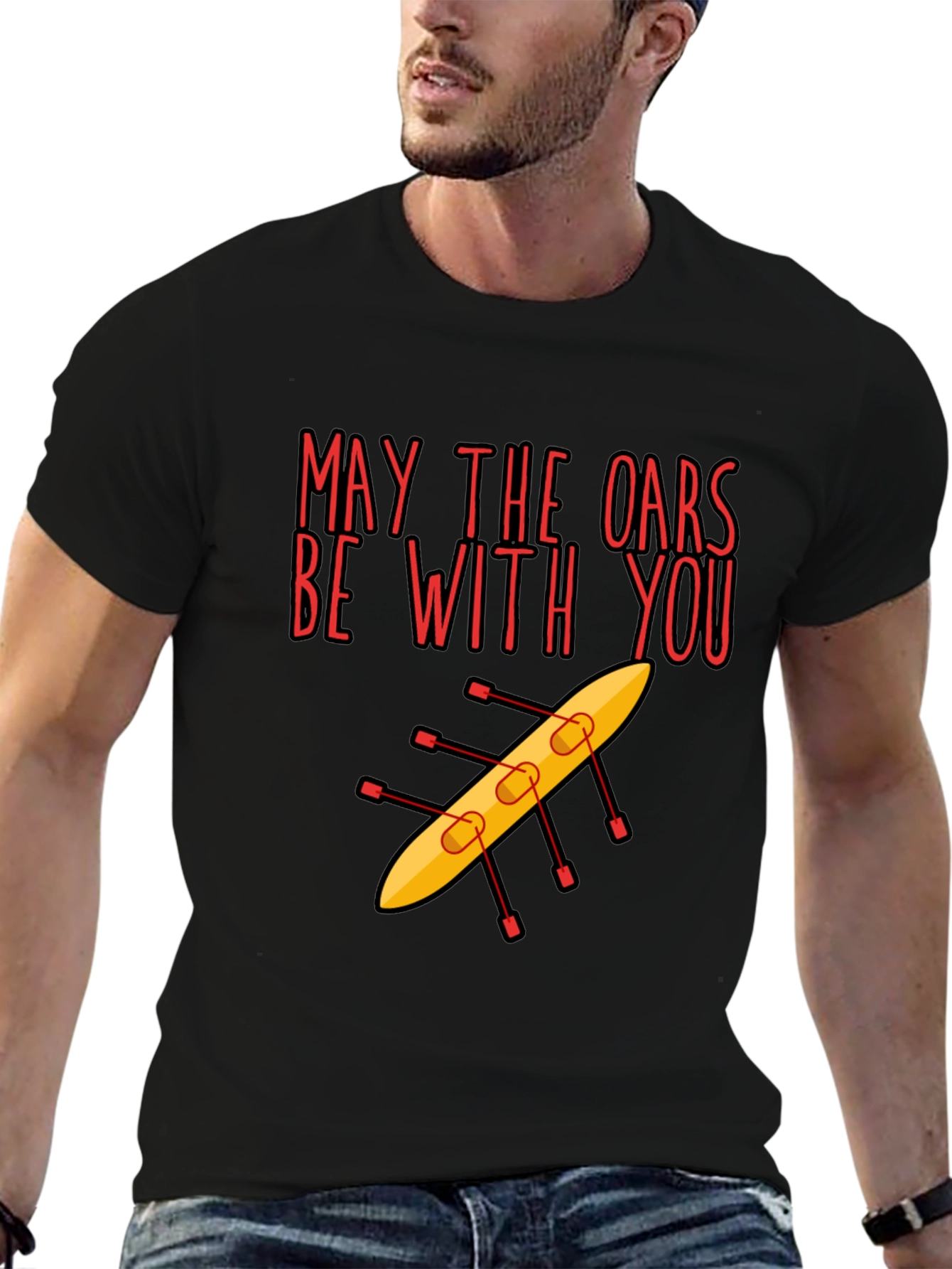 May The Oars Be With You Rowing T-Shirt