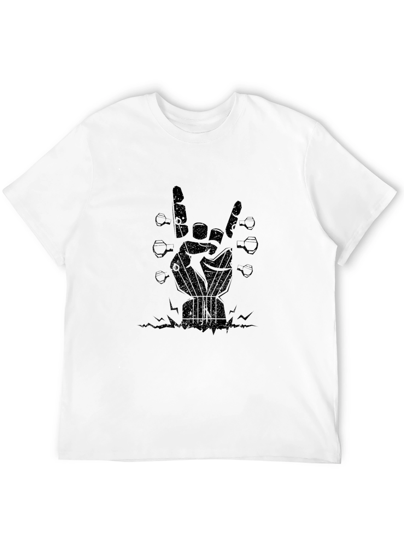 Rock On Guitar Hand T-Shirt